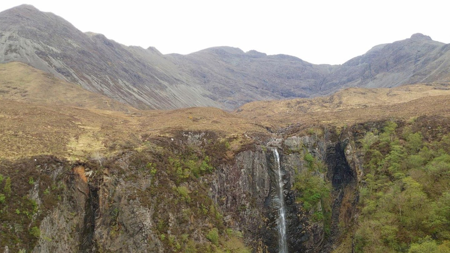 Sgurr Dearg framing the waterfall