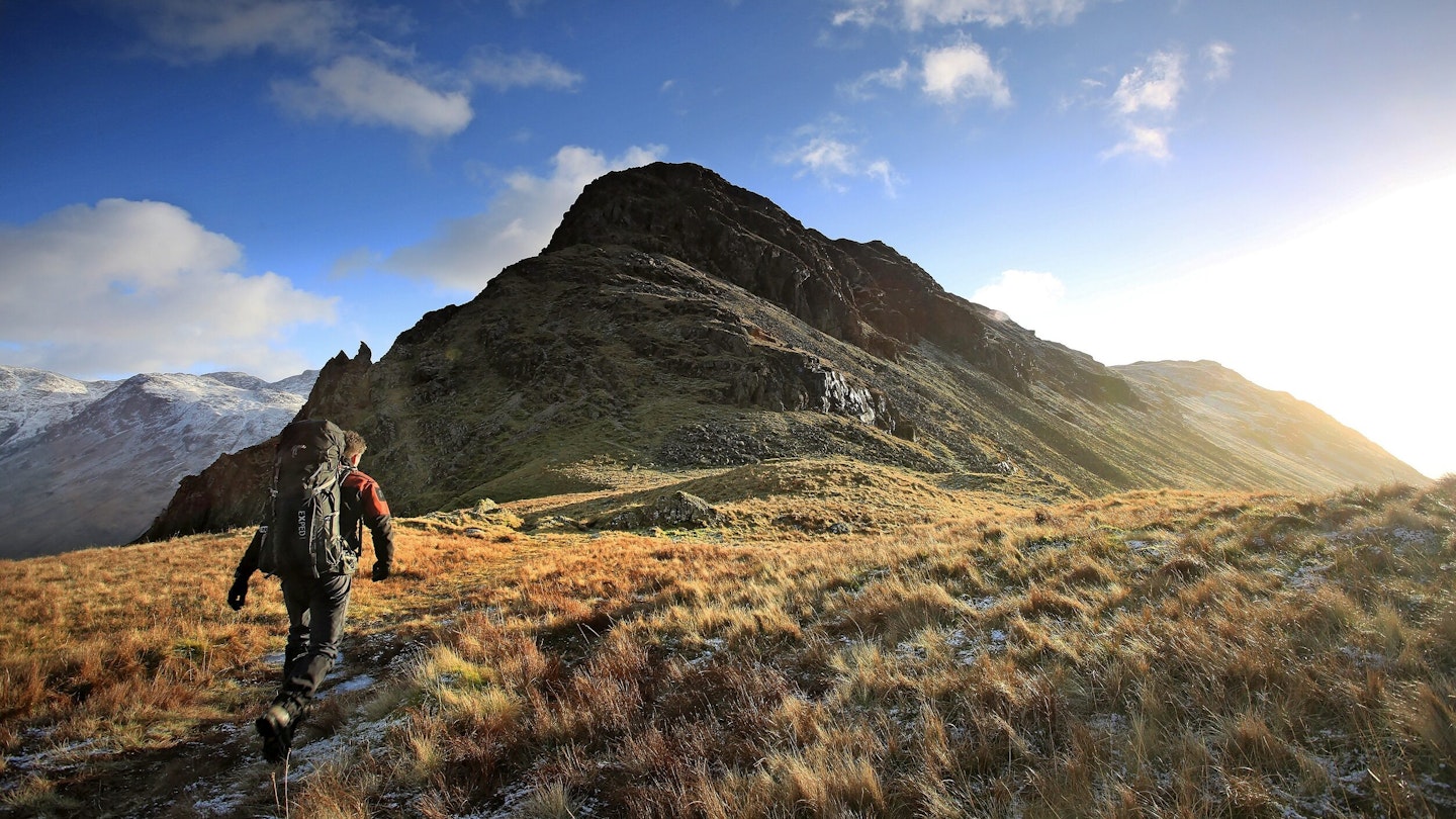 Yewbarrow from Dore Head Yewbarrow Wasdale Winter Wildcamp.jpg