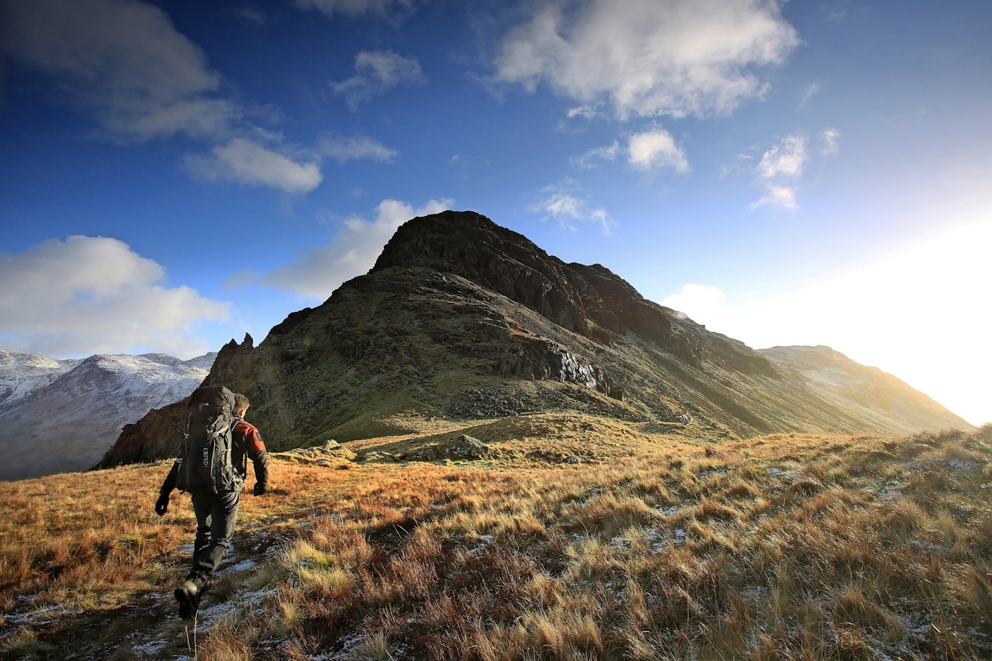 Yewbarrow from Dore Head Yewbarrow Wasdale Winter Wildcamp.jpg