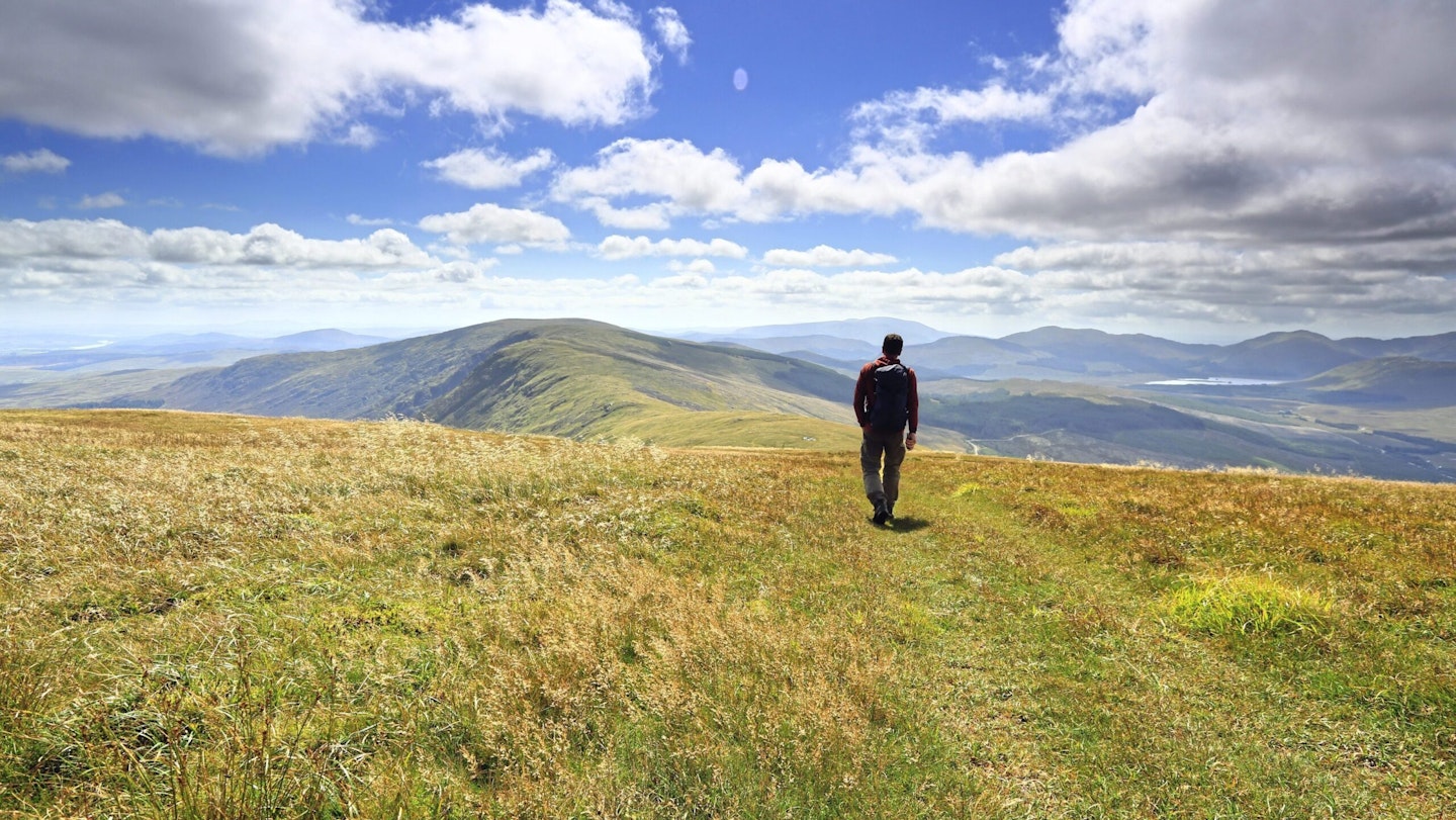 Heading south from Corserine