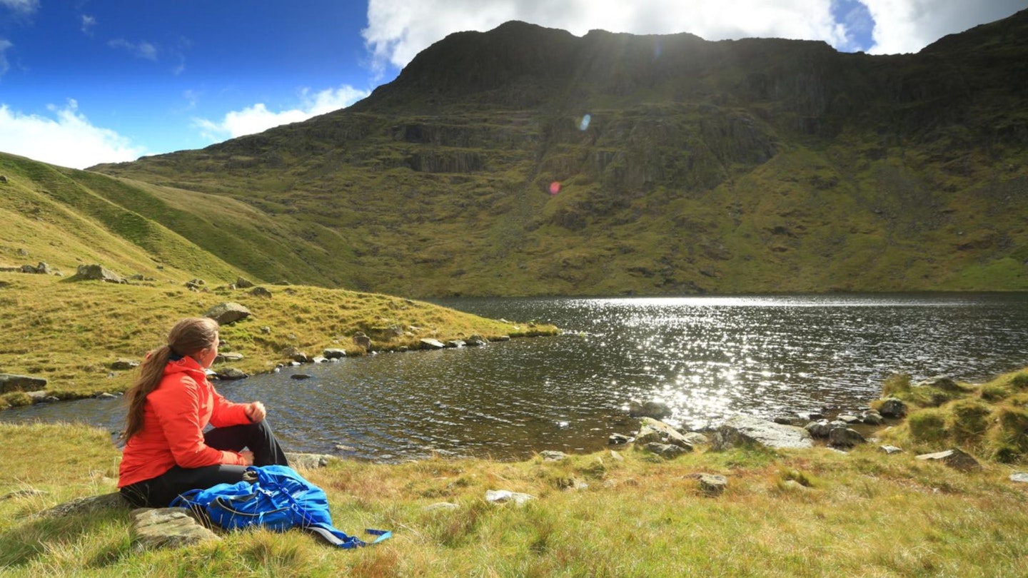 Angle Tarn Esk Pike Lake District