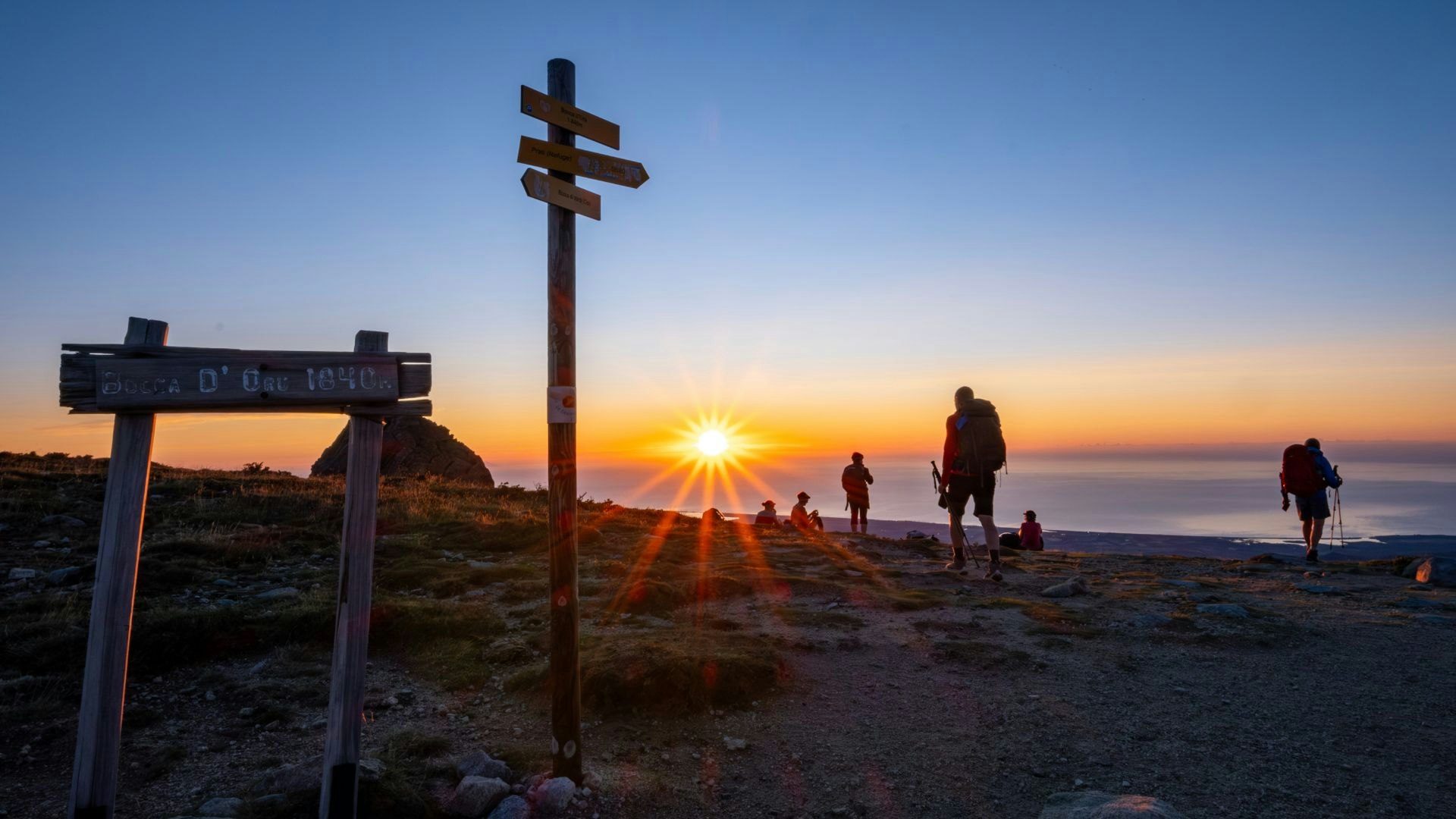 Corsica GR20 Day 10 sunrise summit