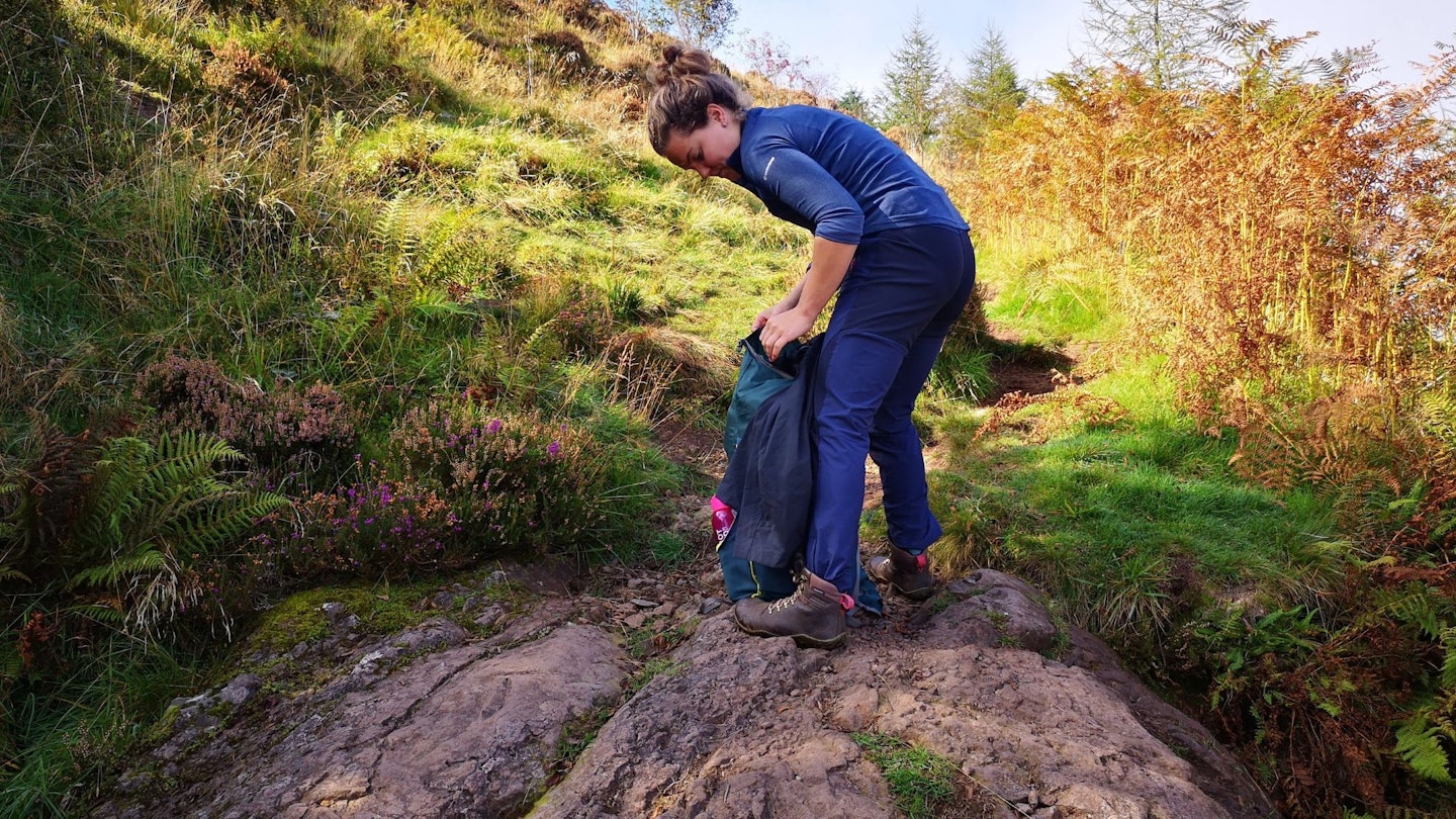 Feature image for best women's walking trousers - Keela Nevis