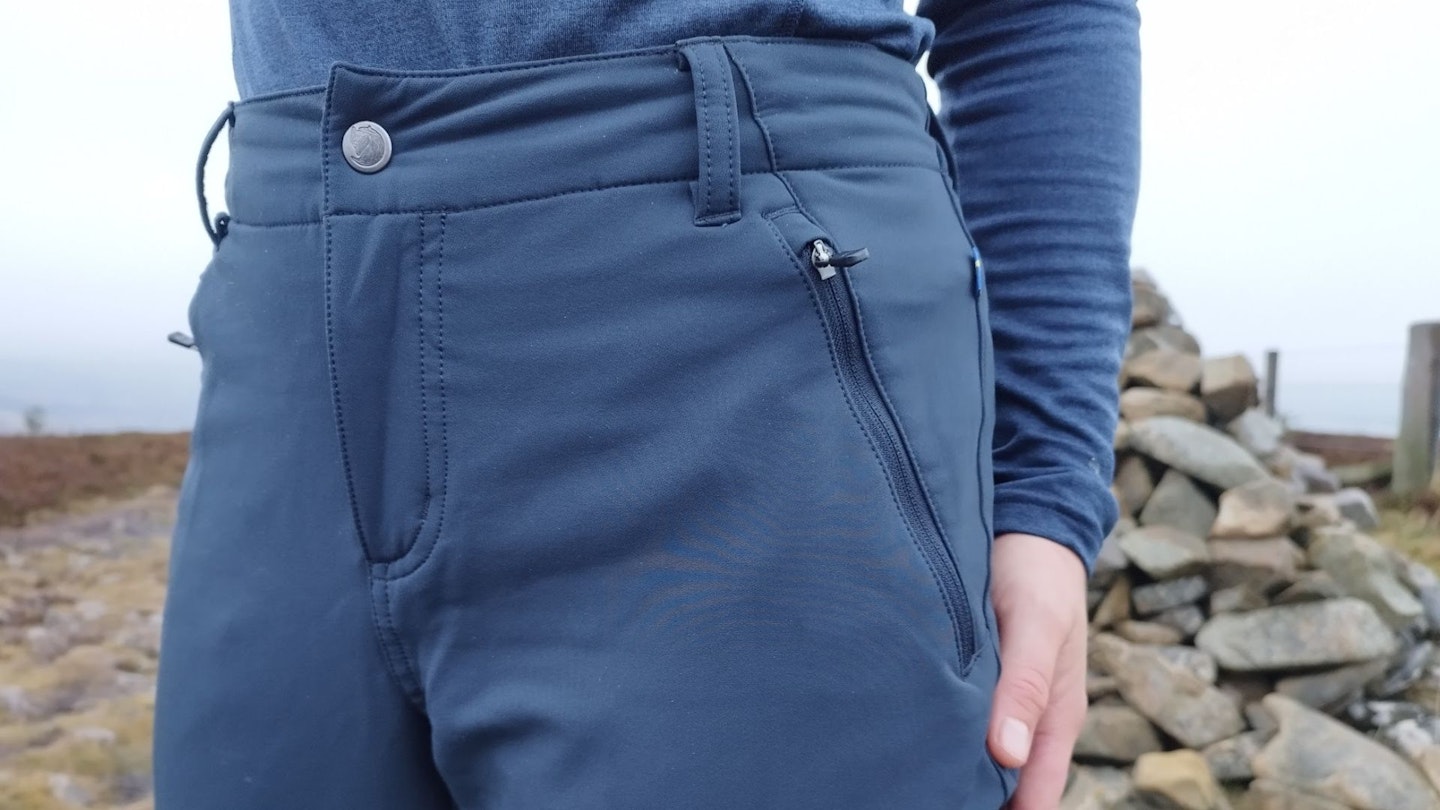 Fjallraven trousers waistband