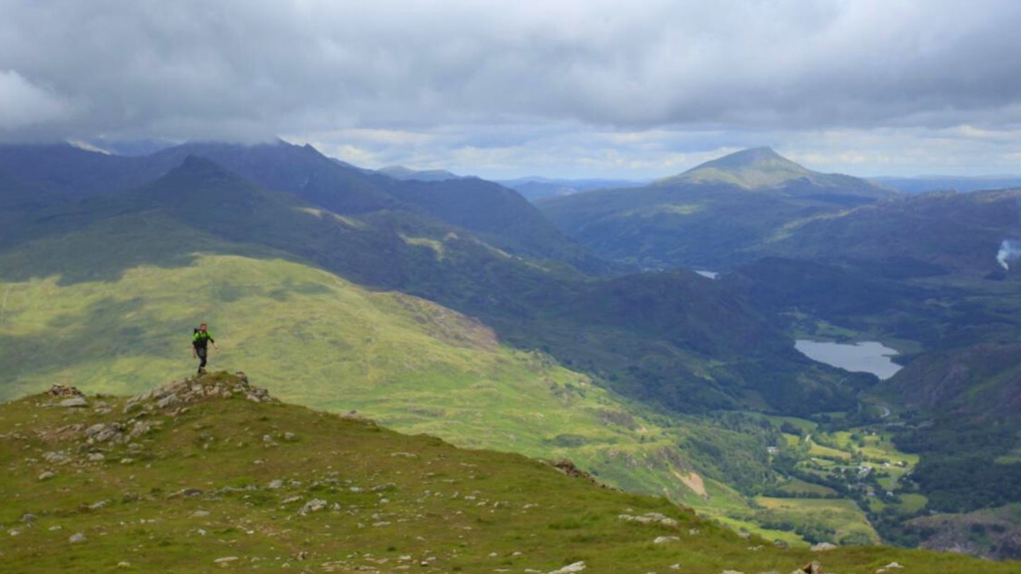 High on Moel Hebog Snowdonia