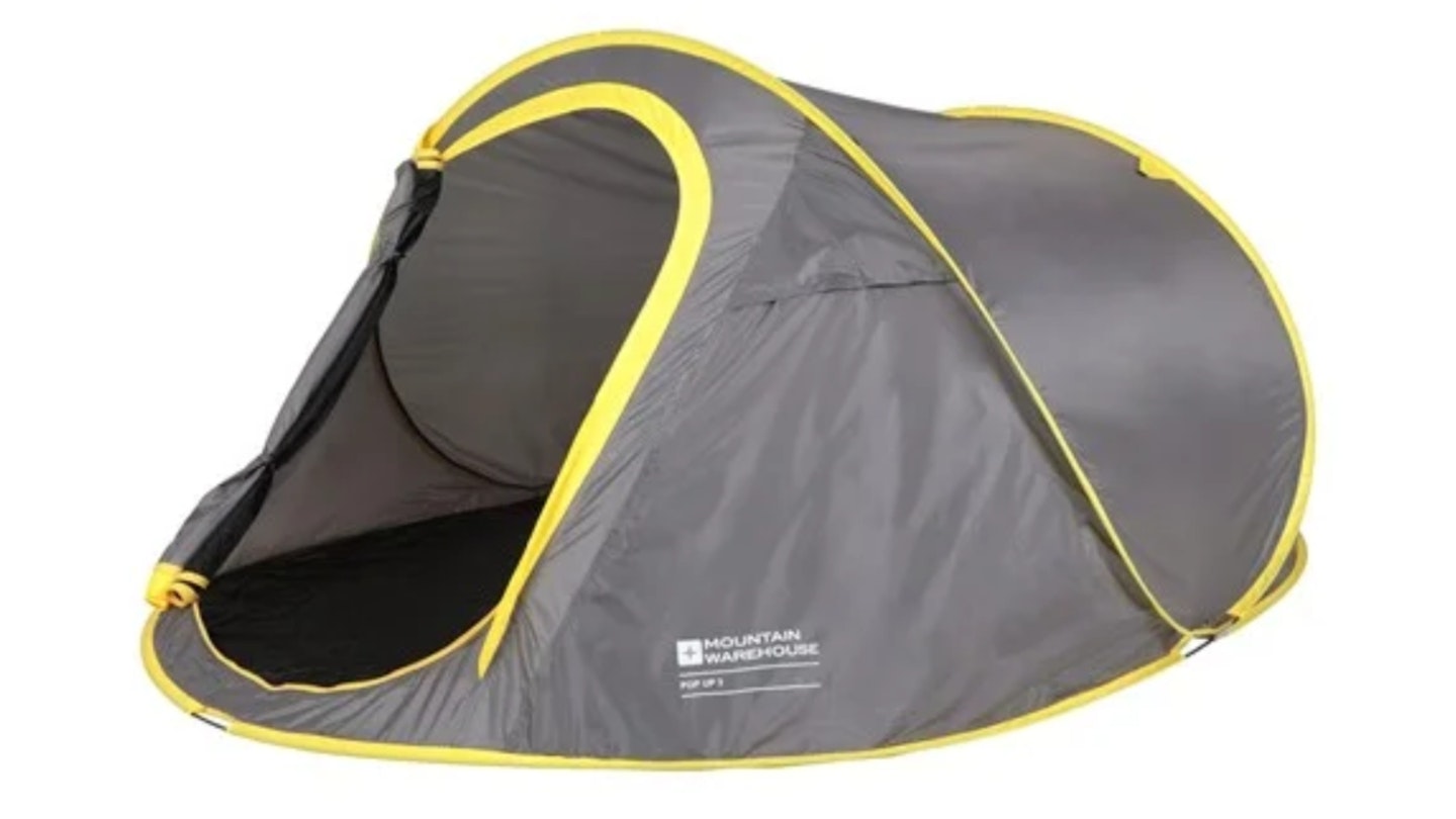 Mountain Warehouse Pop Up 3 Man Tent