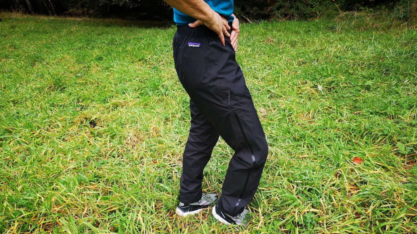 Patagonia Granite Crest Rain Pants side view