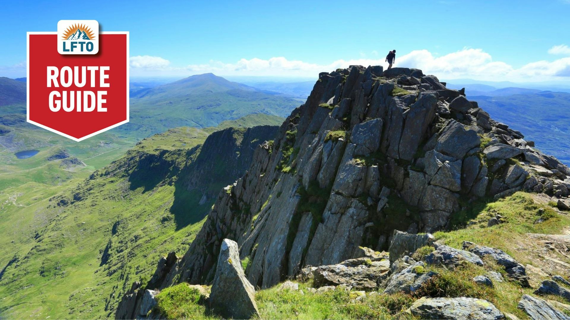 Snowdon South Ridge – mapped route guide