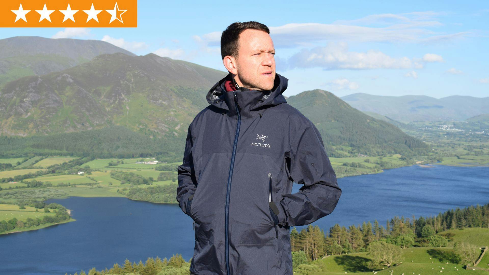 Arcteryx authentic rain jacket