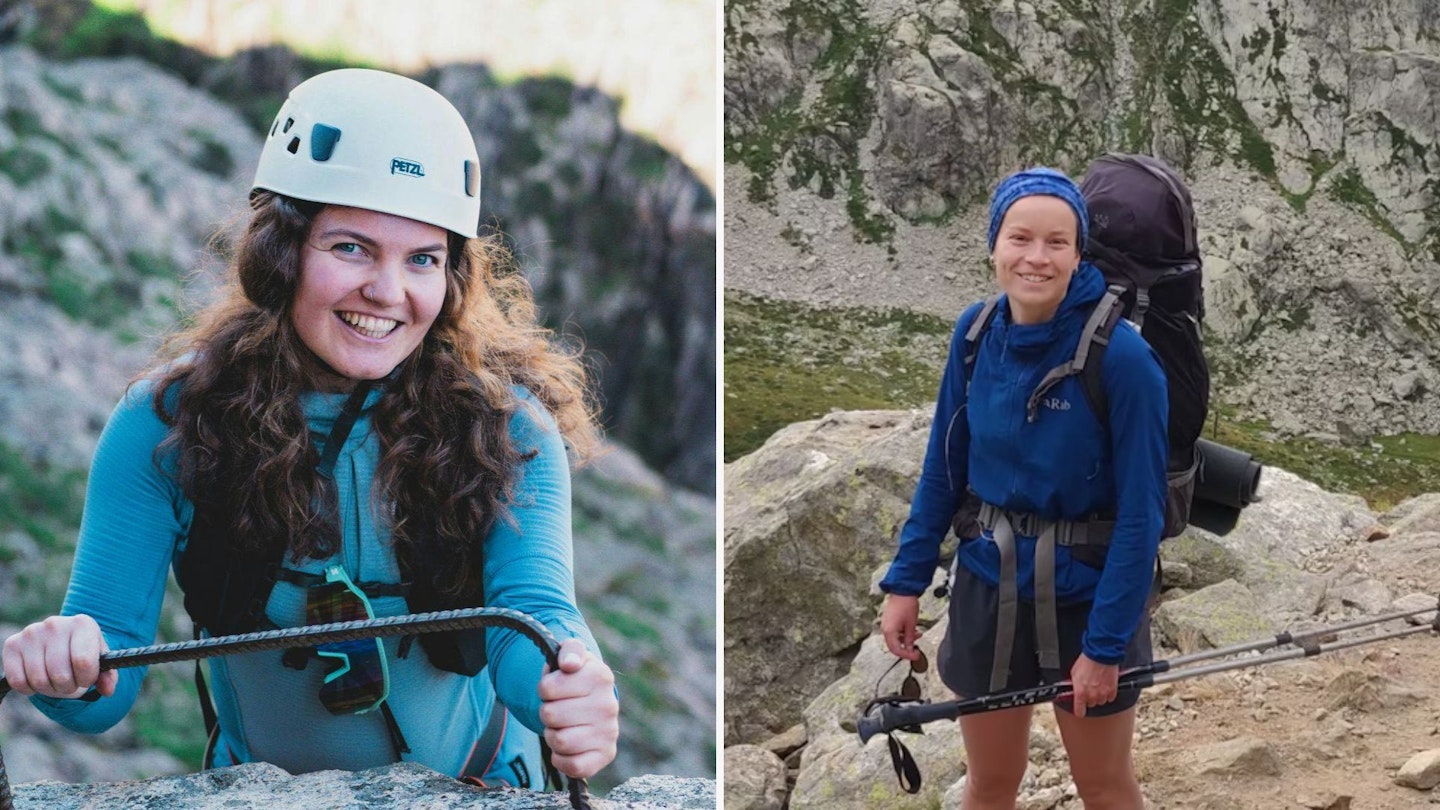 Gear testers Fliss Freeborn and Evie Nichols