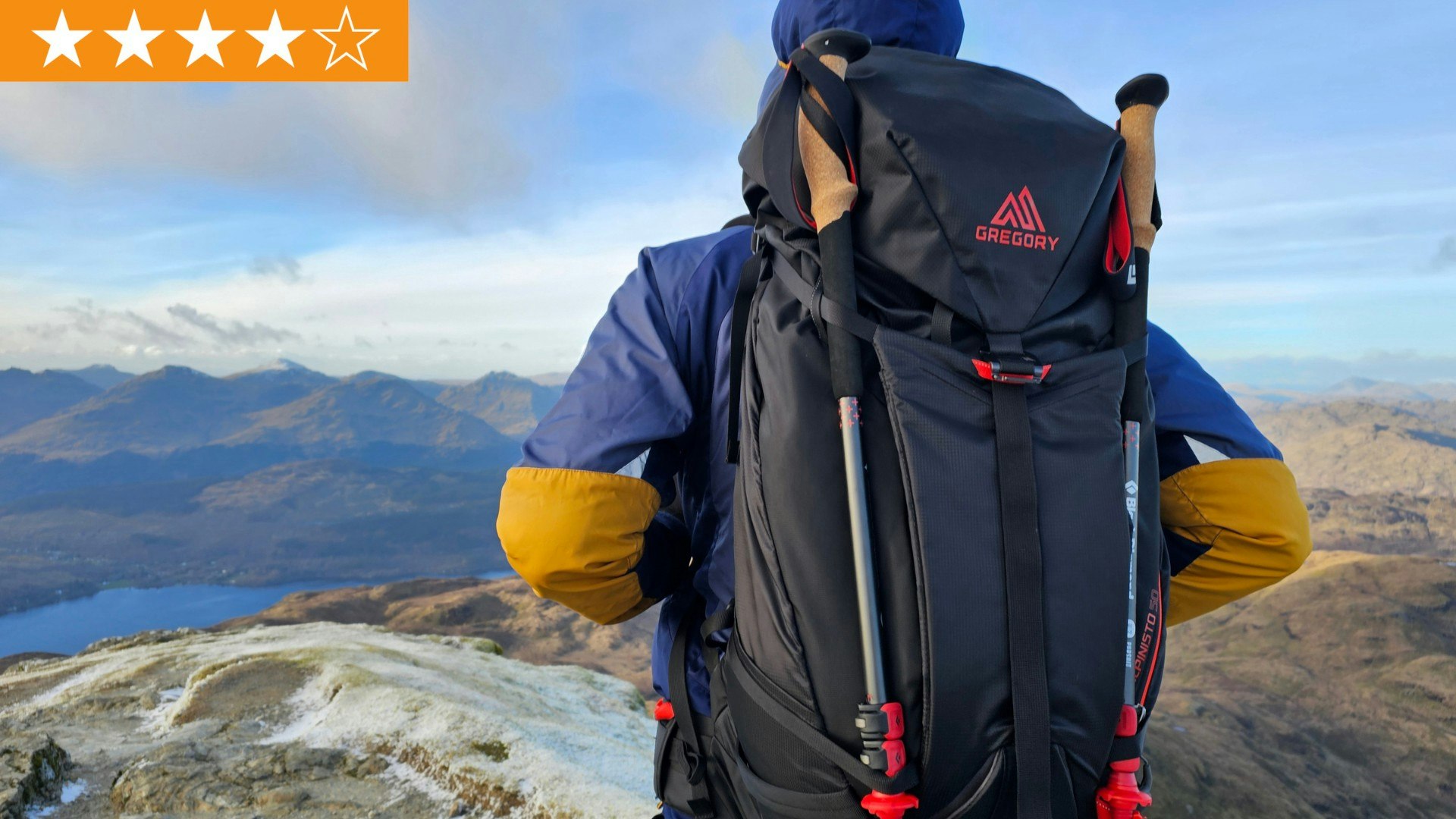 gregory alpinisto backpack 50L side stuff pockets Gregory Alpinisto 50 Backpack |