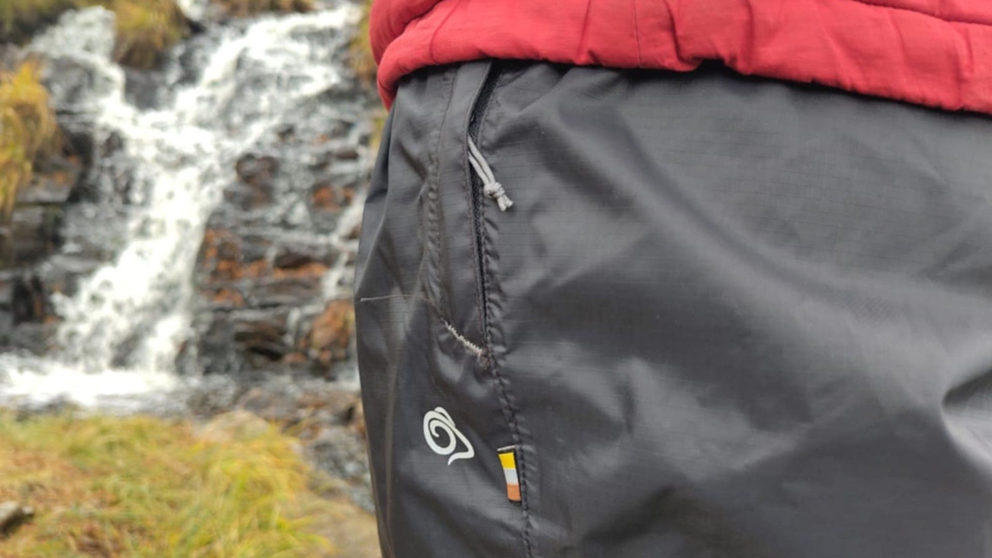 Ascent Overtrousers pocket detail