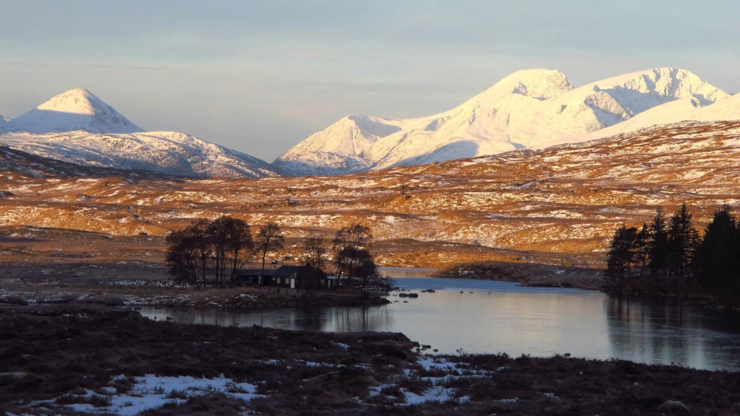 Ben Alder from Loch Ossian