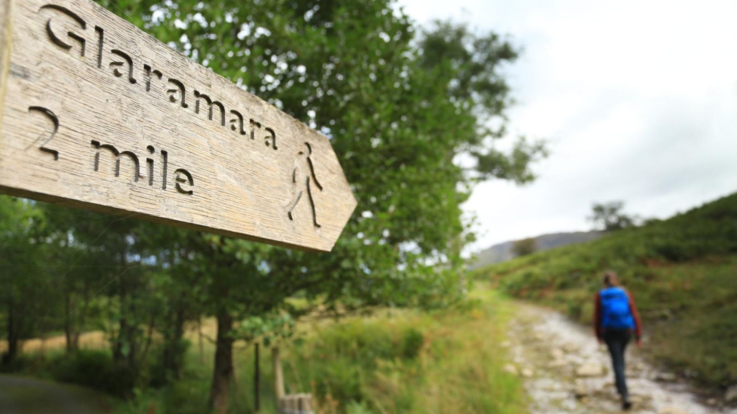 Glaramara walk Lake District