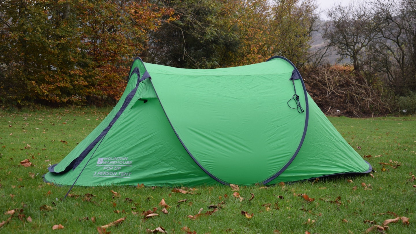 Mountain Warehouse Pop Up 3 Man tent