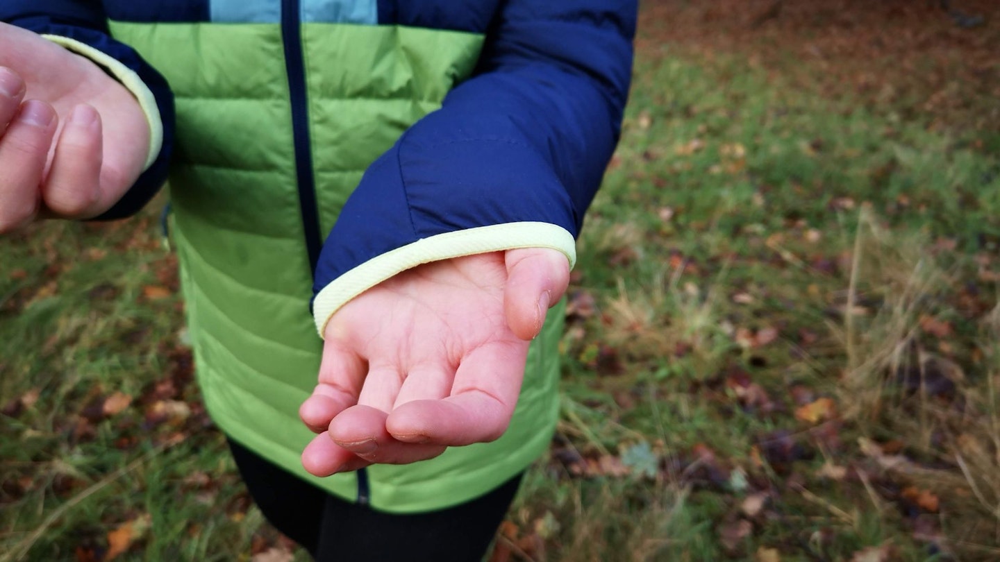 Northstar Down Recycled Jacket green cuffs