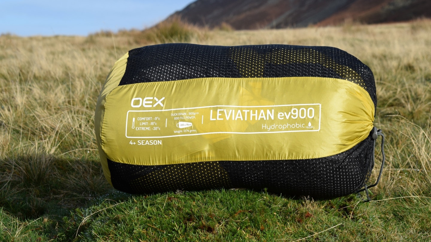 OEX Leviathan EV 900 Down sleeping bag