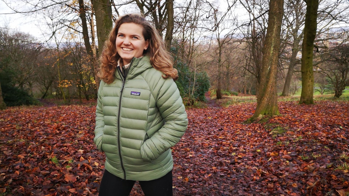 Patagonia Womens Down Sweater Hooded Jacket main product image