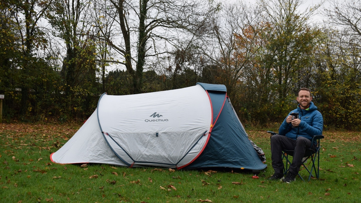 Quechua Camping Tent 2 Seconds XL 3-person Fresh & Black