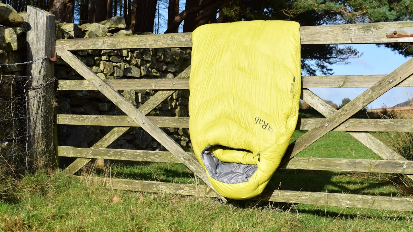 Rab Alpine 800 Down sleeping bag