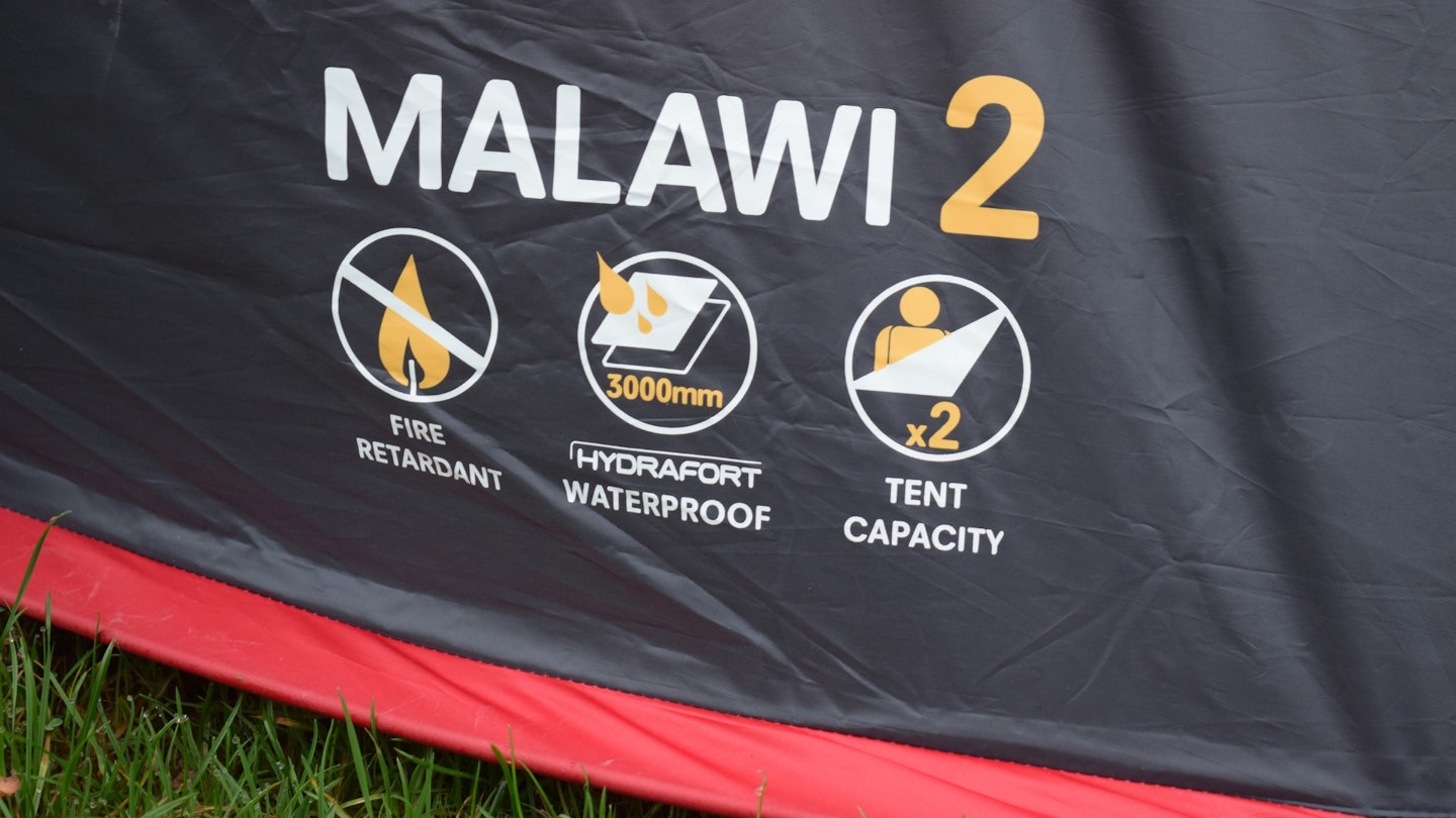 Regatta Malawi 2 Man Pop Up Festival Tent