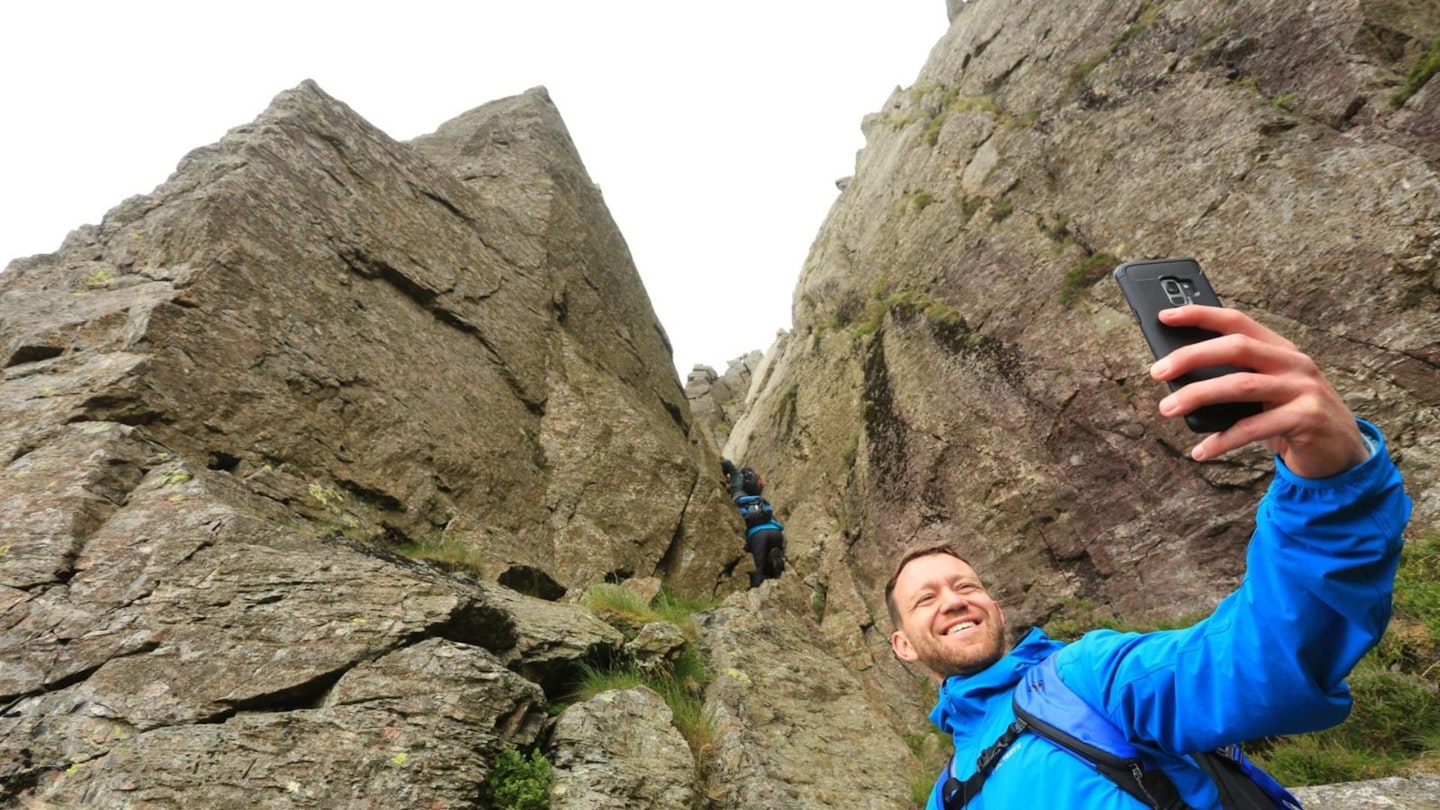 Threading The Needle Great Gable Lake District