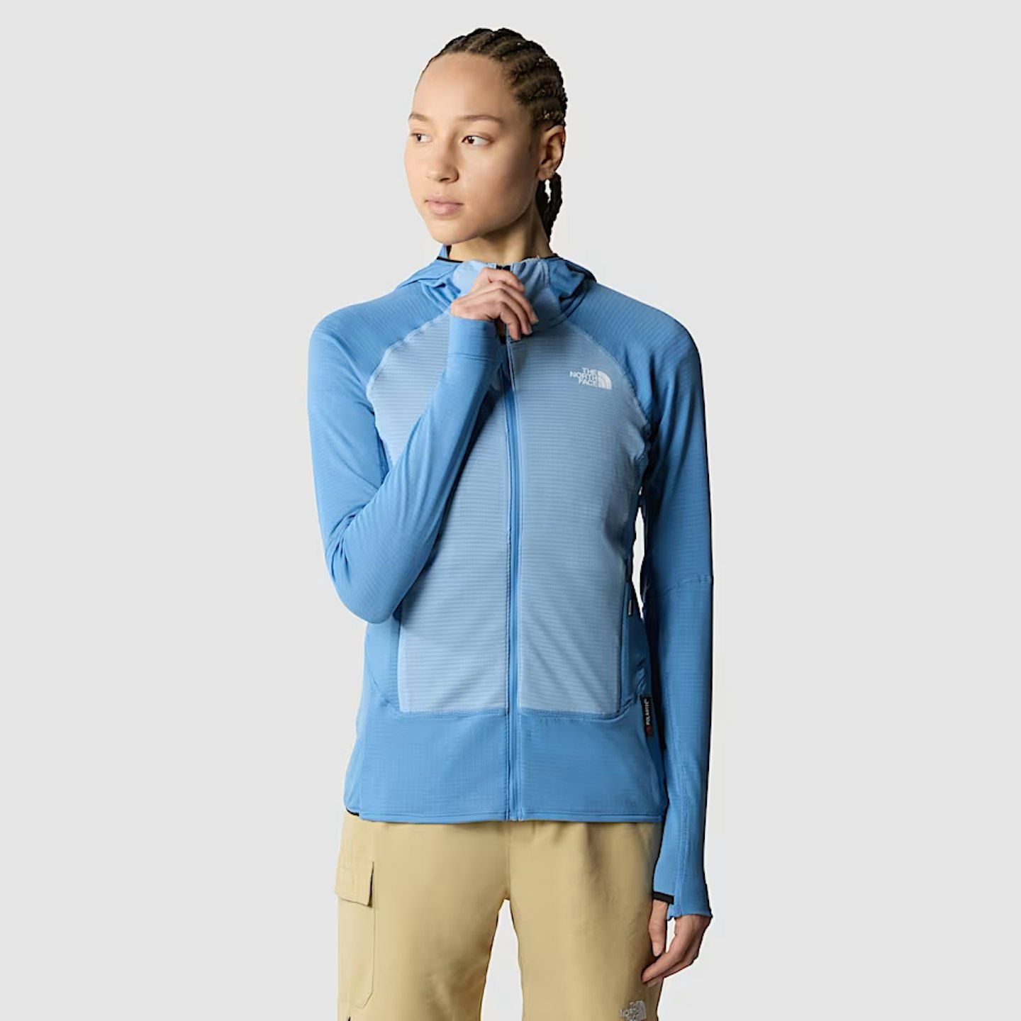 Womens-Bolt-Polartec-Power-Grid-Hooded-Jacket