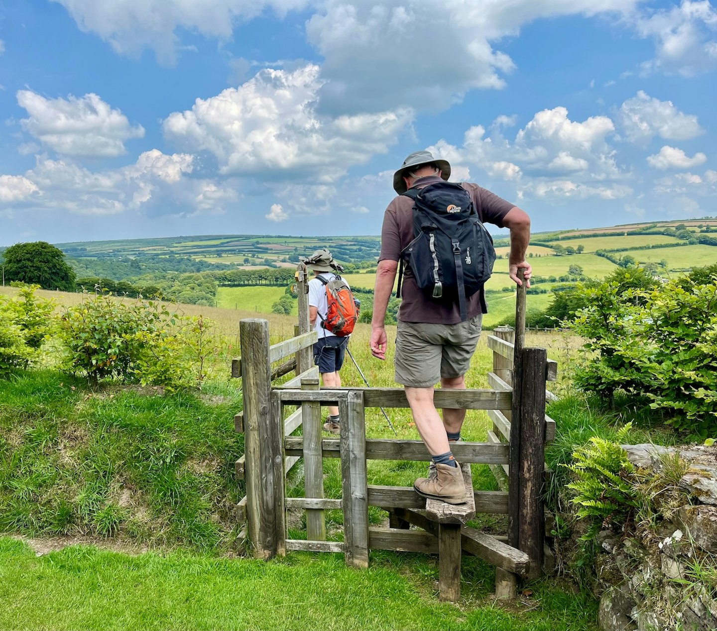 Walking the Two Moors Way