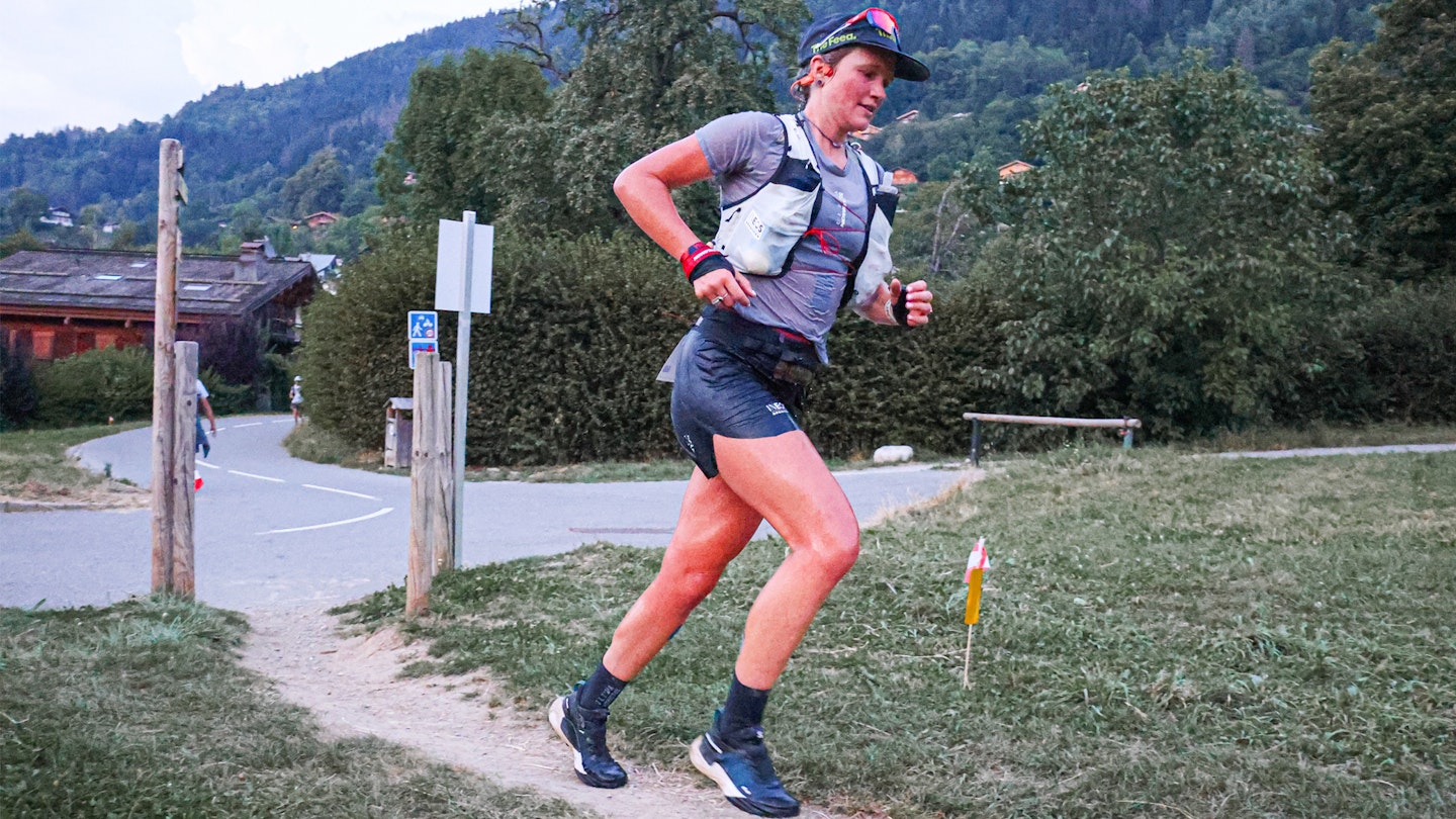 trail runner lucy bartholomew in park