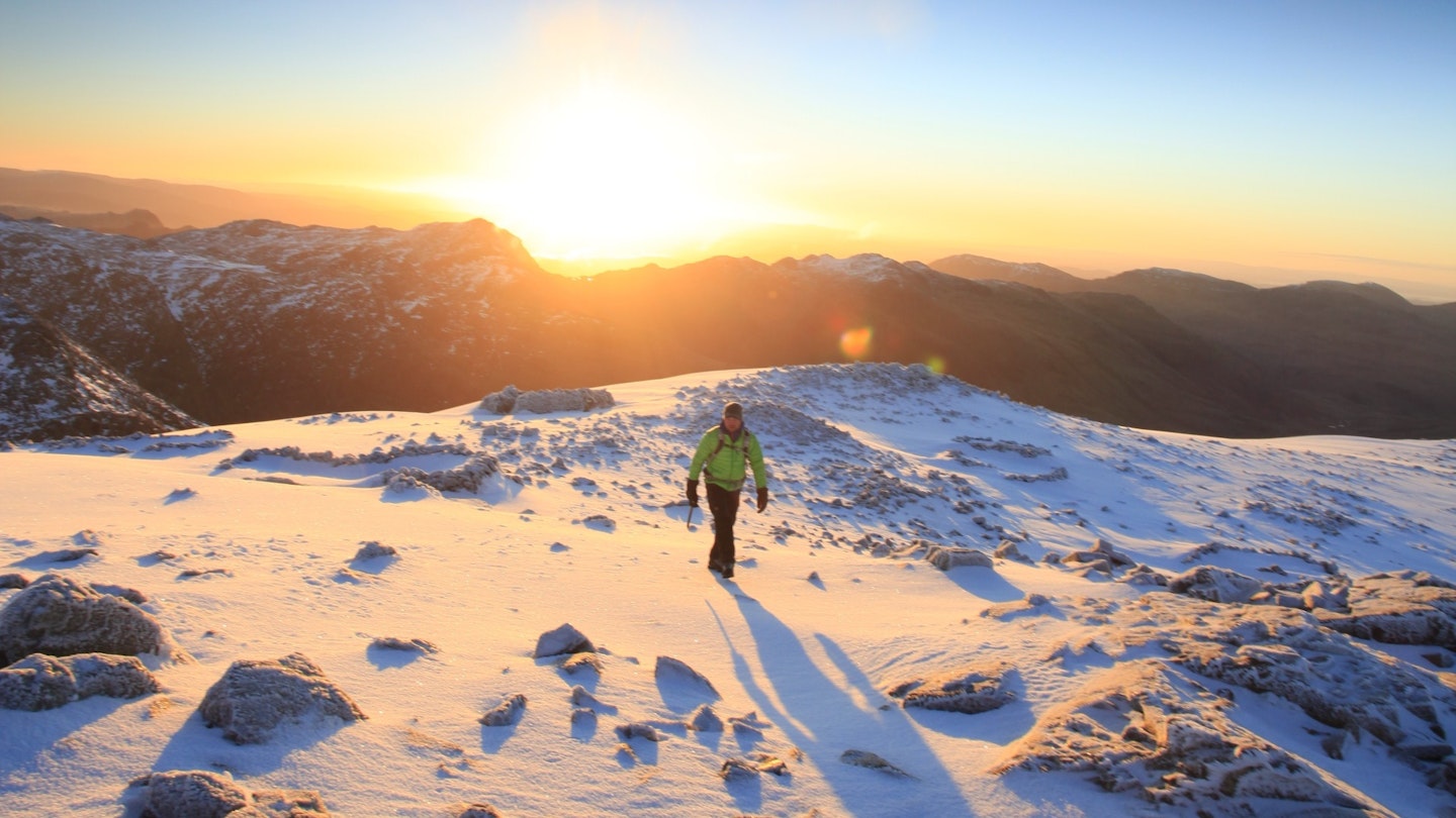 Dawn on Scafell Pike