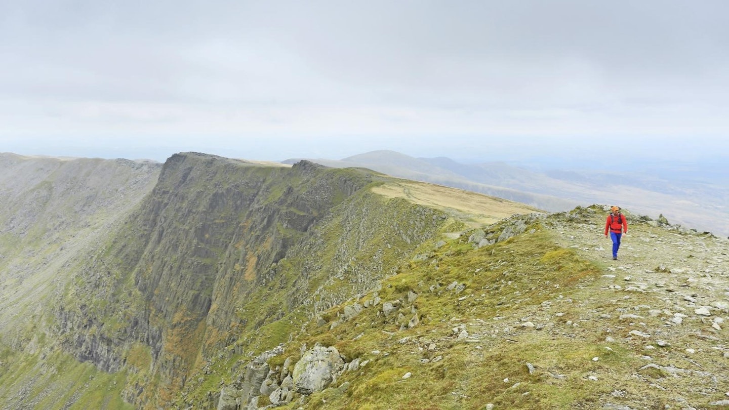 Carnedd Dafydd, above the Black Ladders, Snowdonia