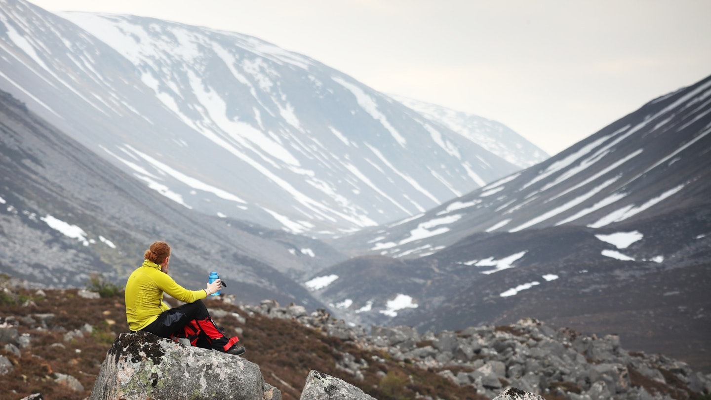 Looking south into the Lairig Ghru