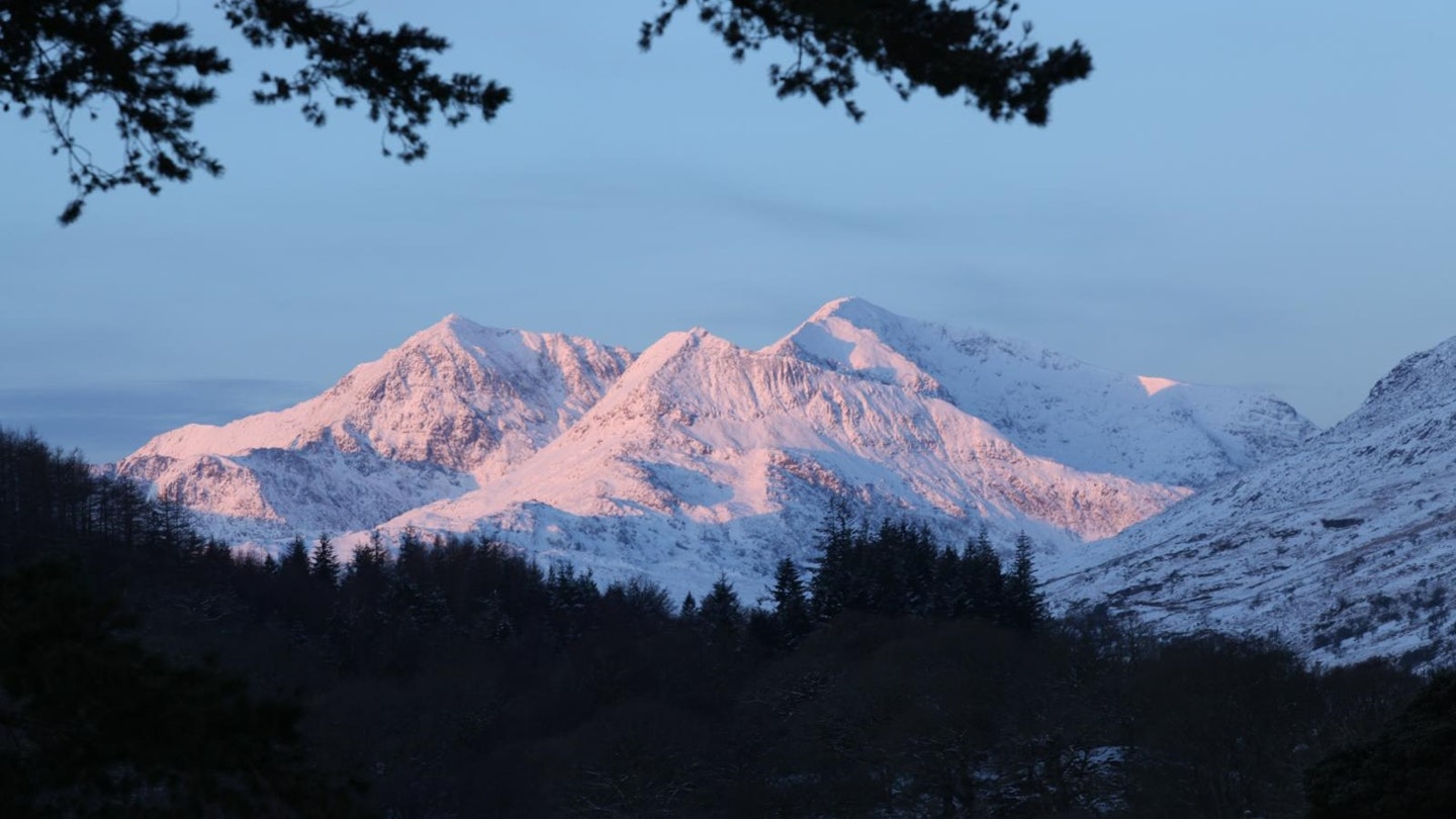 Snowdon in winter