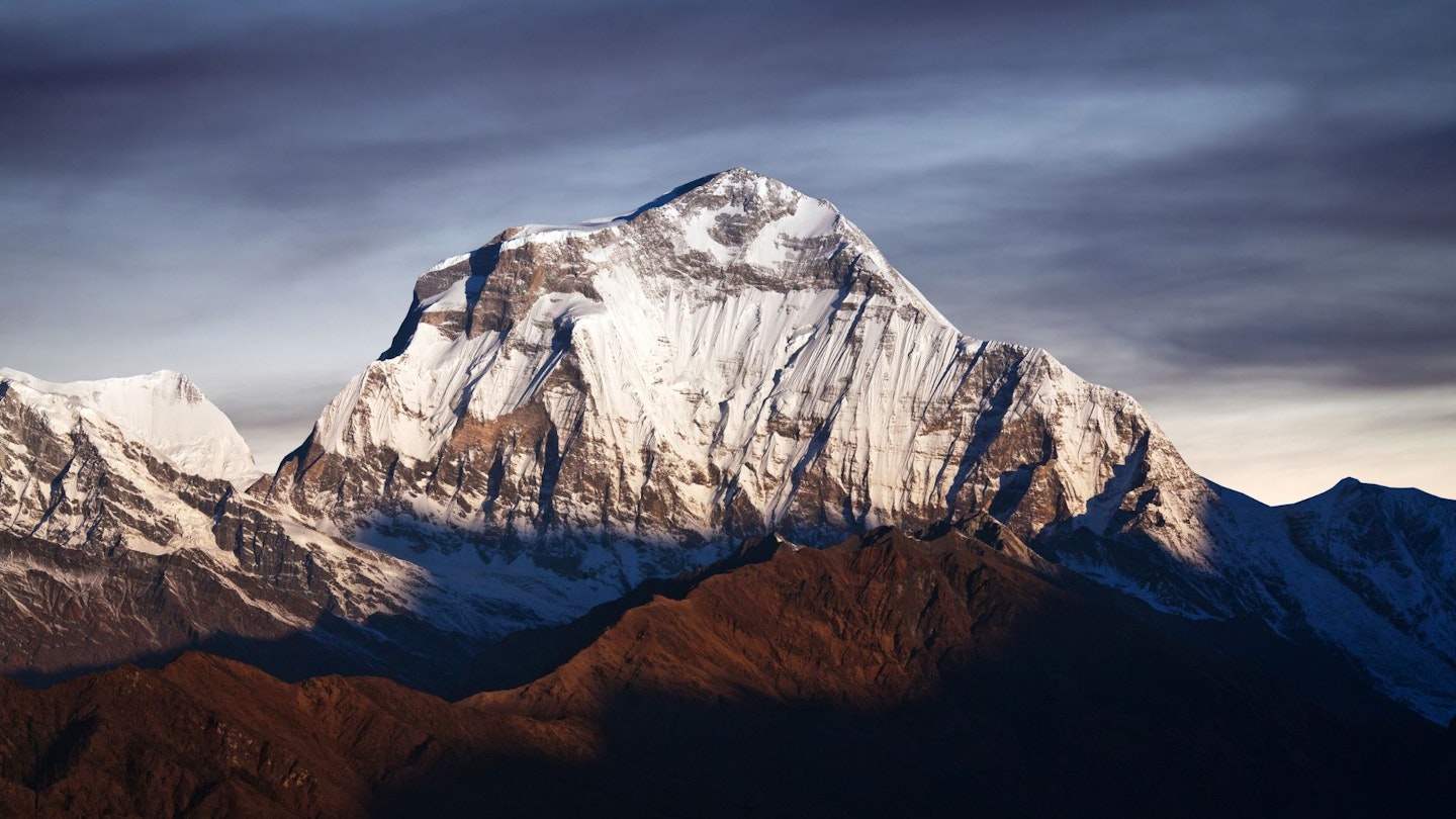 Dhaulagiri, one of the highest mountains in the world