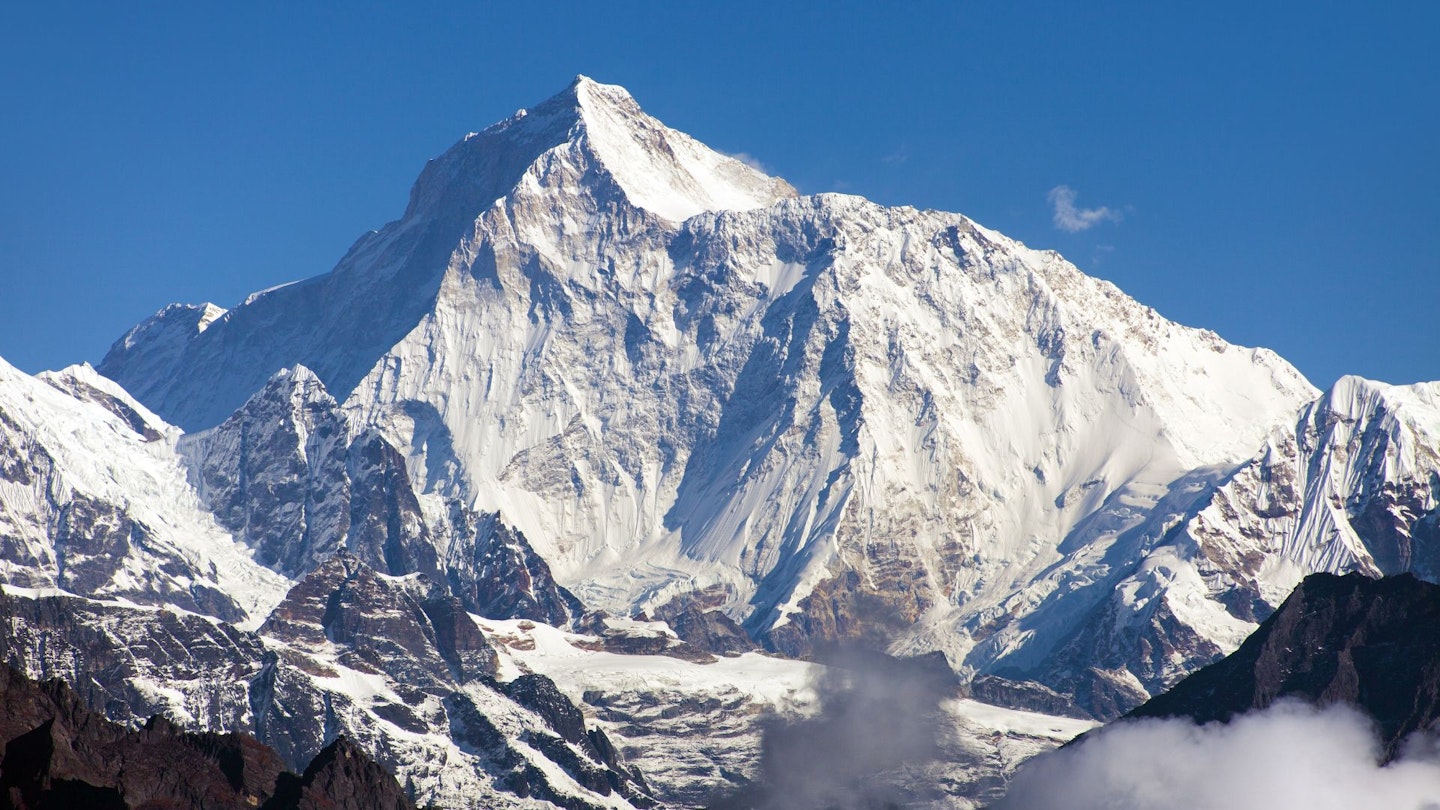 Makalu, the fifth highest mountain in the world