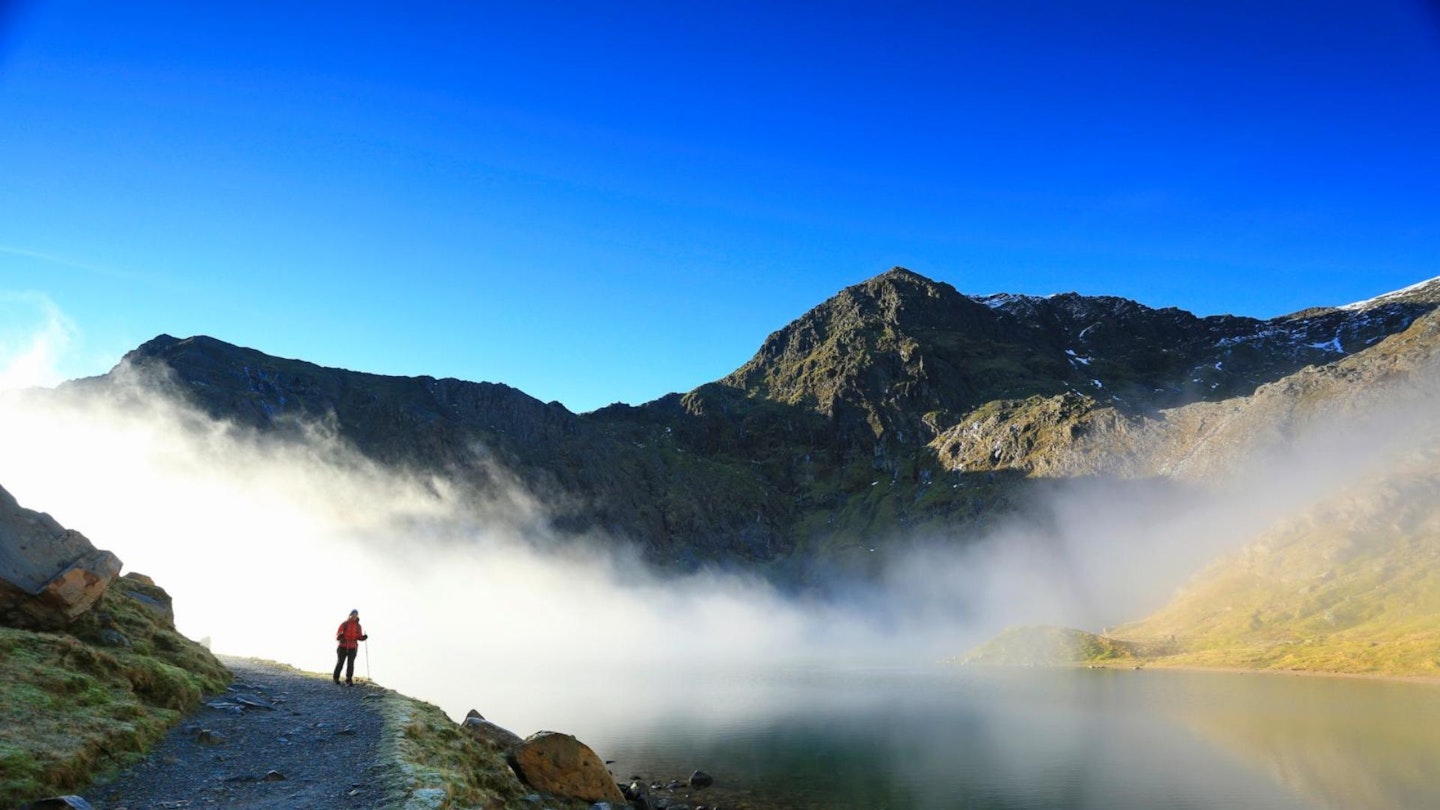 Glaslyn Miners Track Snowdon Cloud Inversion