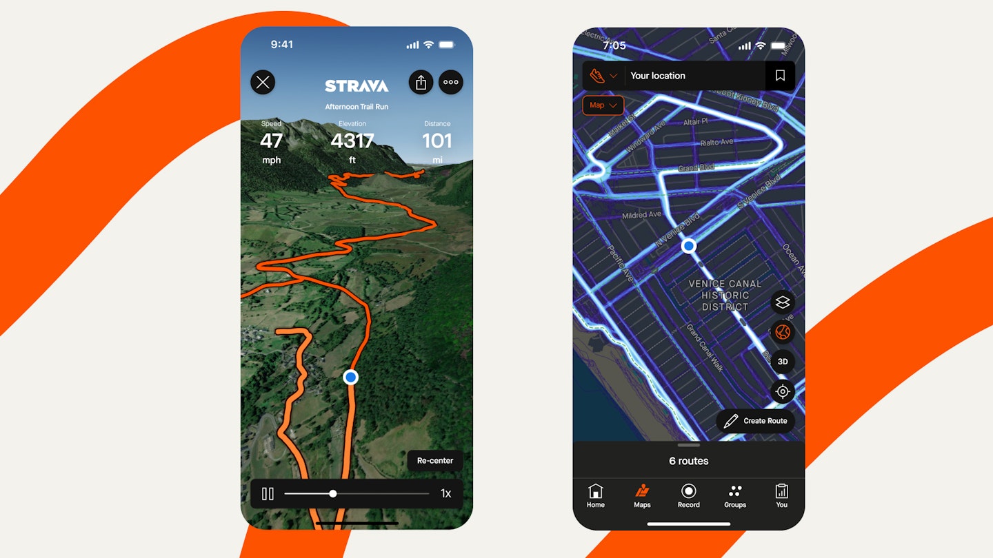 Strava app