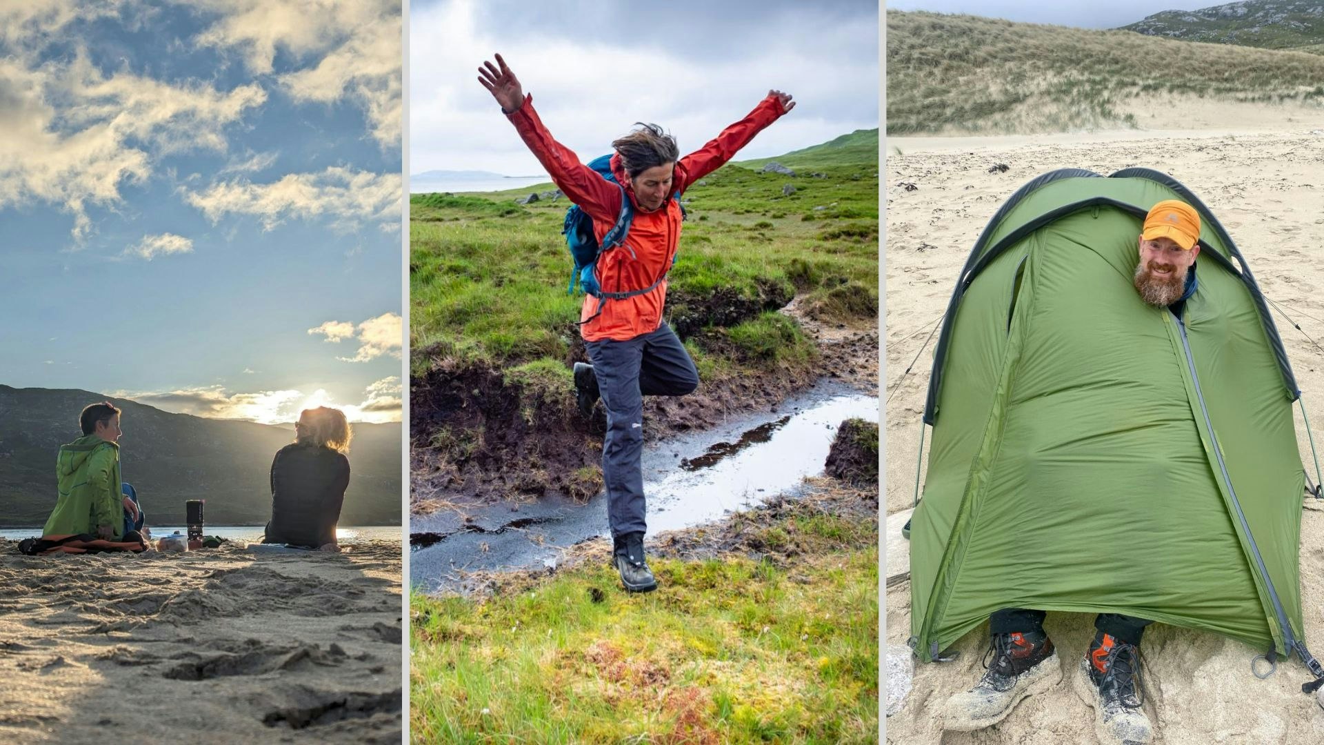 Hiking and wild camping on the Isle of Harris