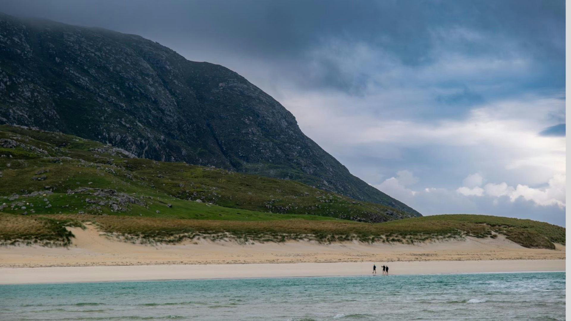 Isle of Harris - beach camping on Traigh Mheilein
