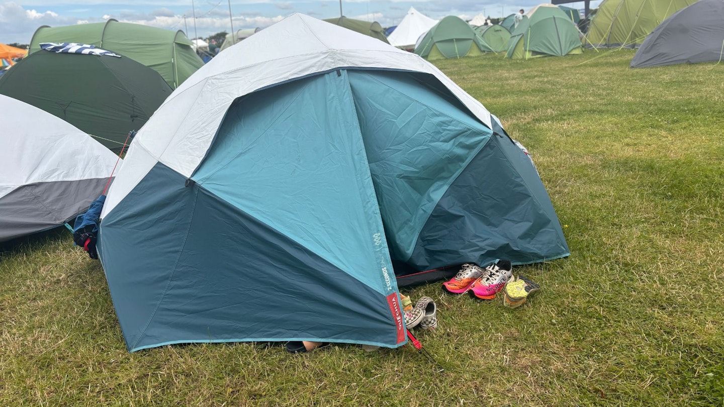 Quechua tent at a festival