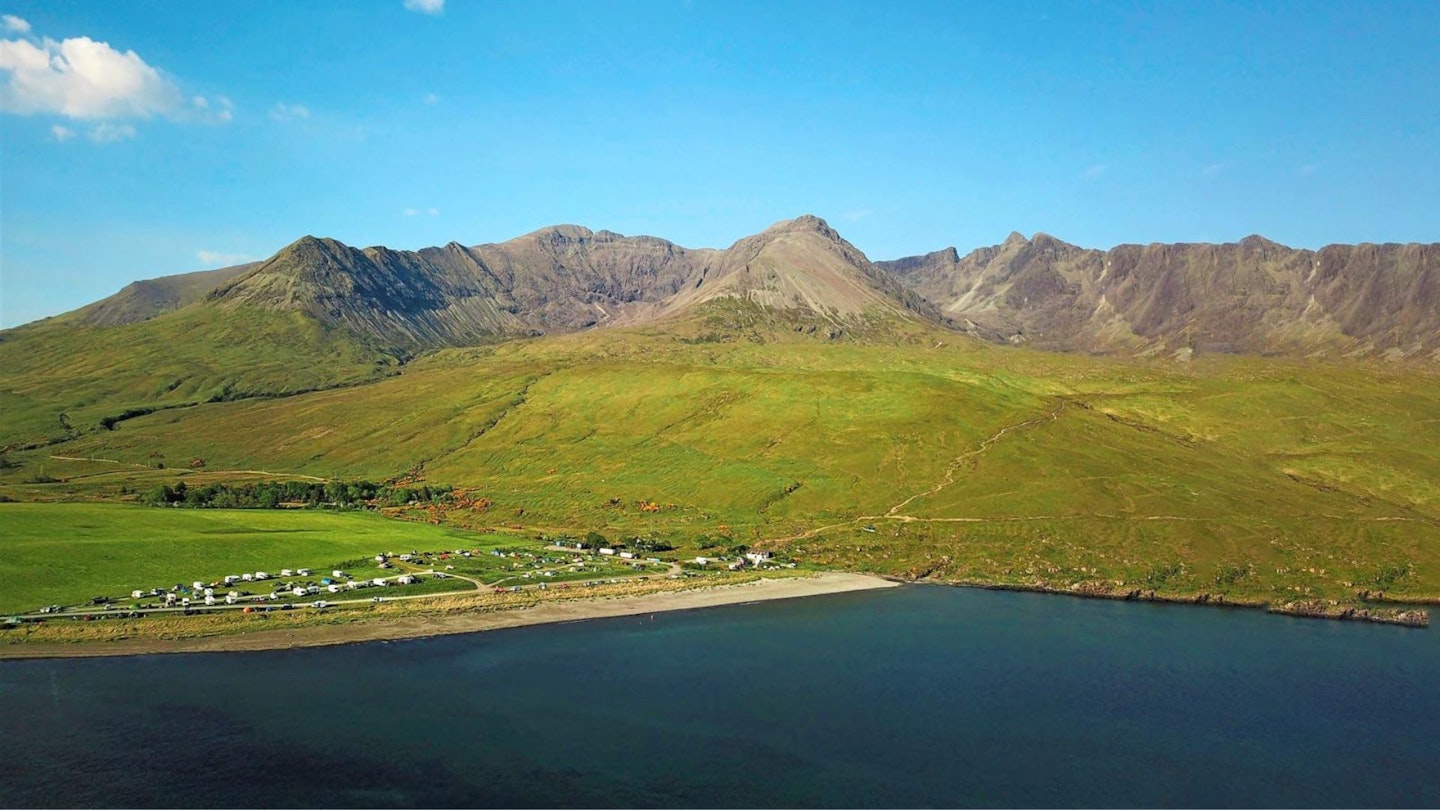 Glenbrittle Campsite Isle of Skye