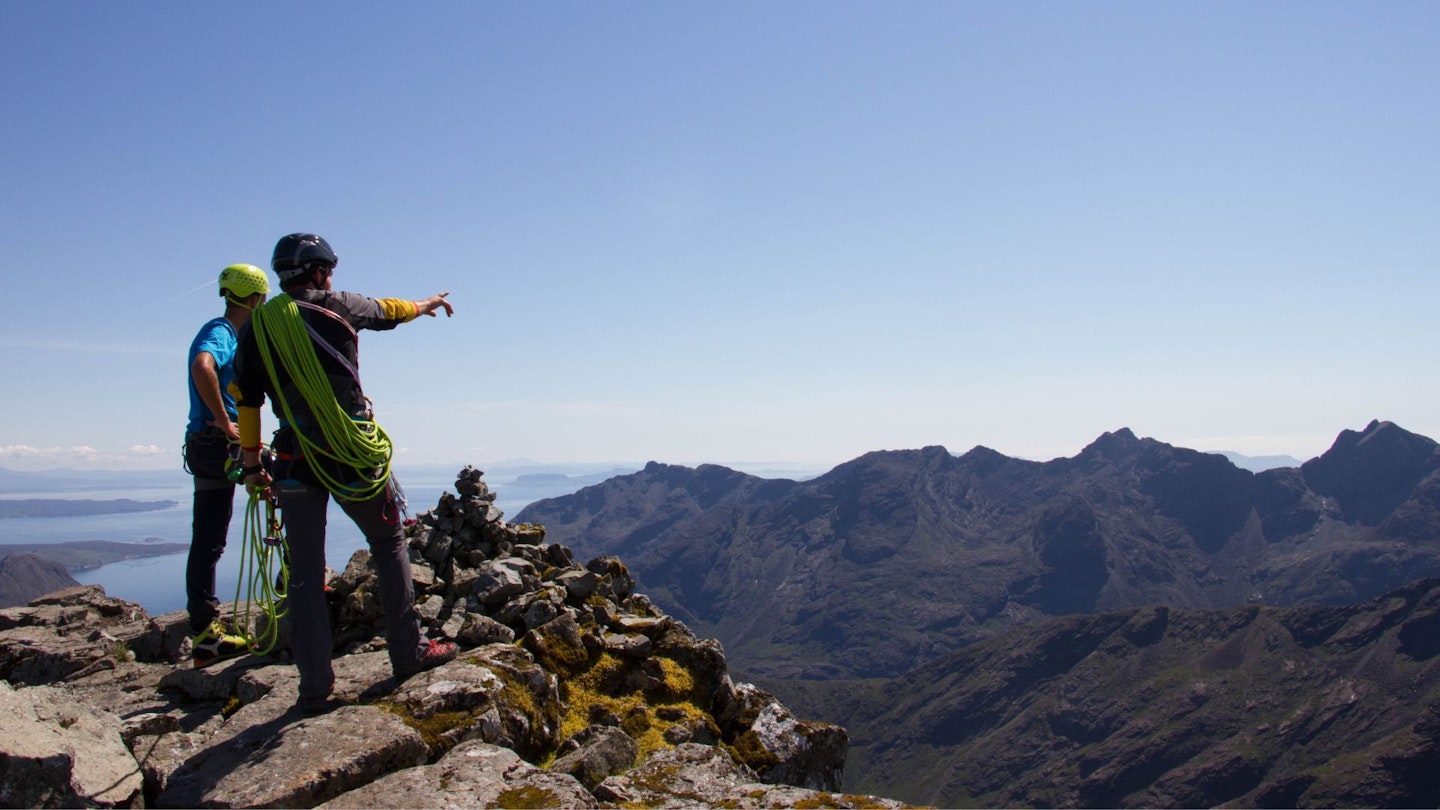 Sgurr Nan Gillean Cuillin Ridge Skye
