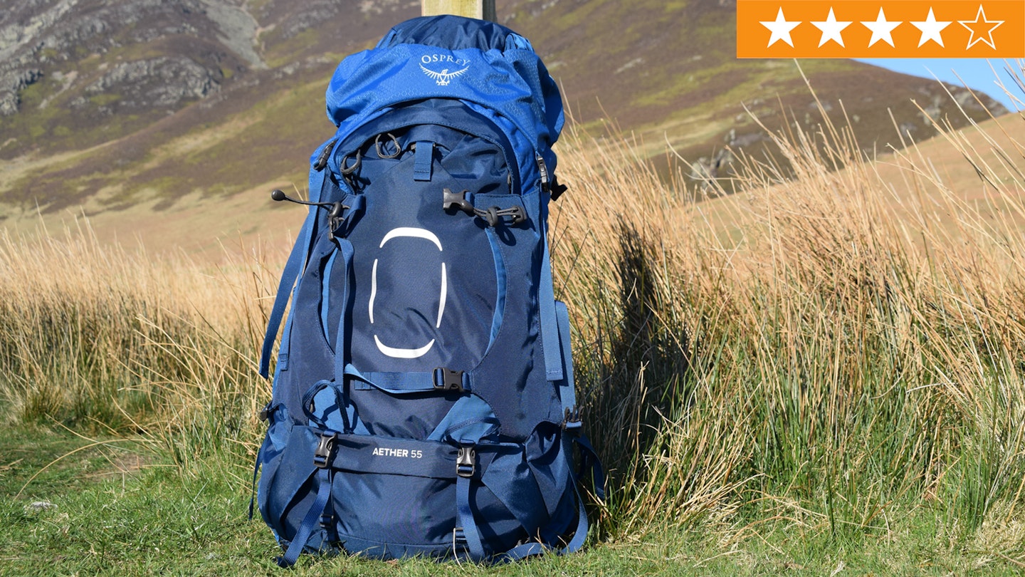Osprey Aether 55 rucksack review: Is this hardcore gear hauler too heavy? Osprey Aether 55 rucksack review: Is this hardcore gear hauler too heavy?