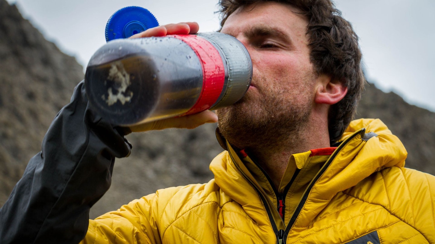 Water bottle Cuillin Ridge Skye