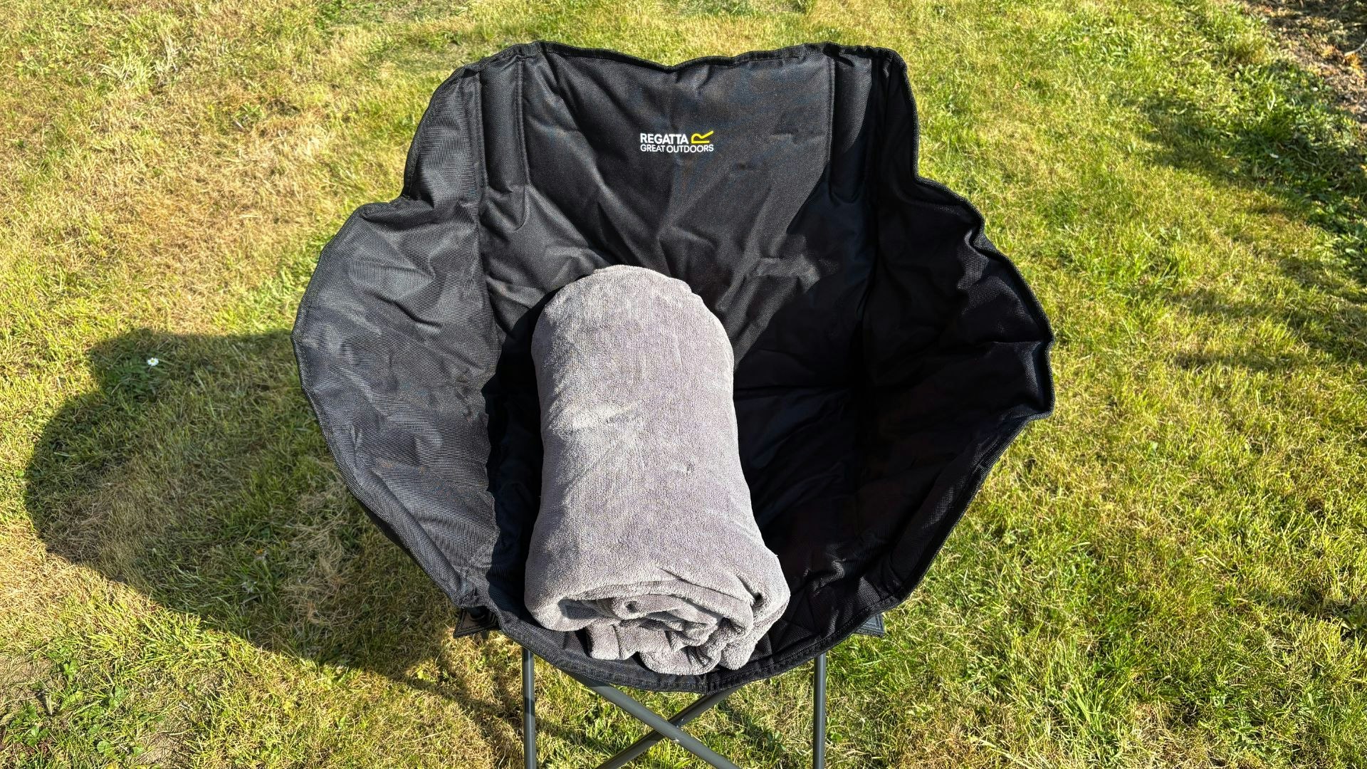 Fleece blanket for camping