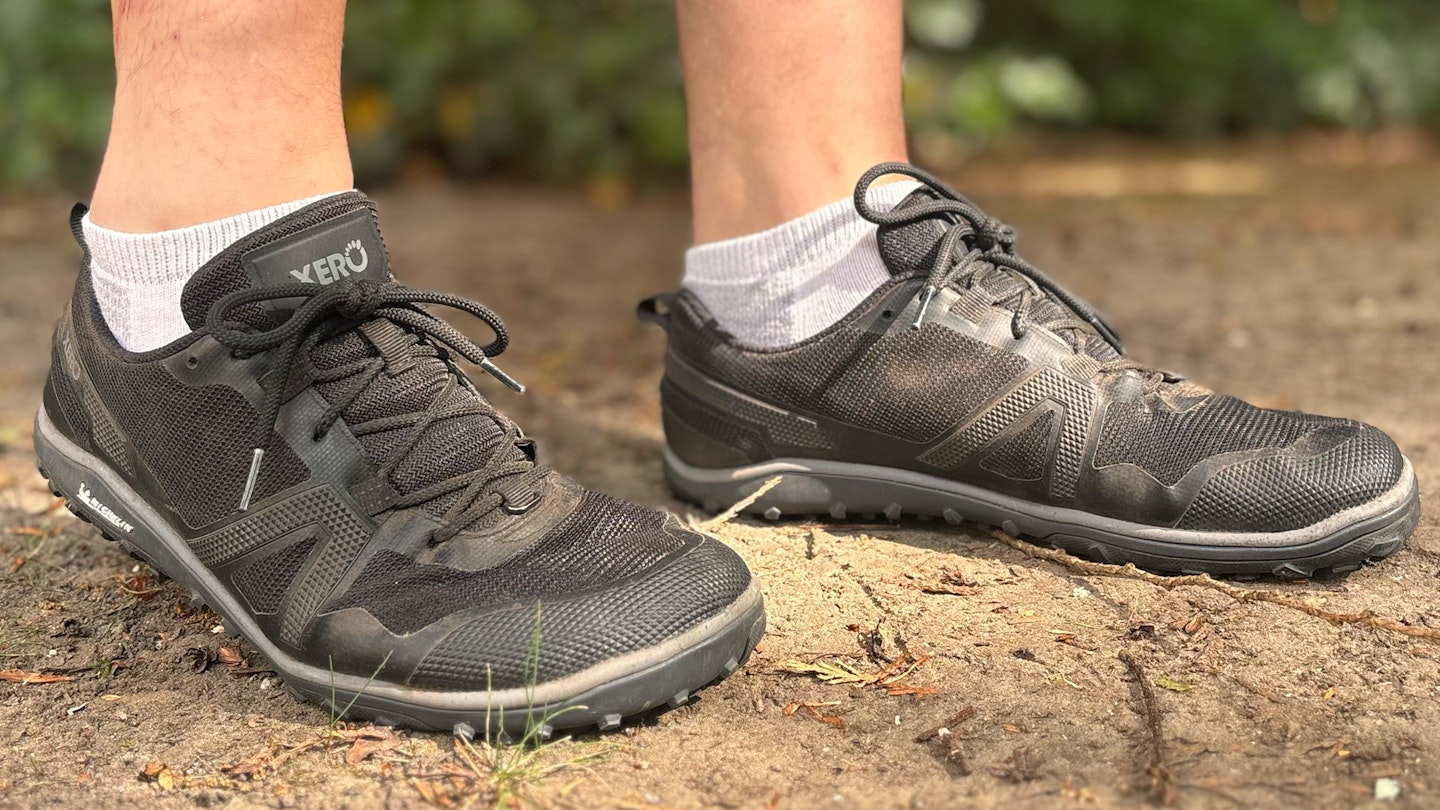 Xero Scrambler Low EV barefoot trail running shoes