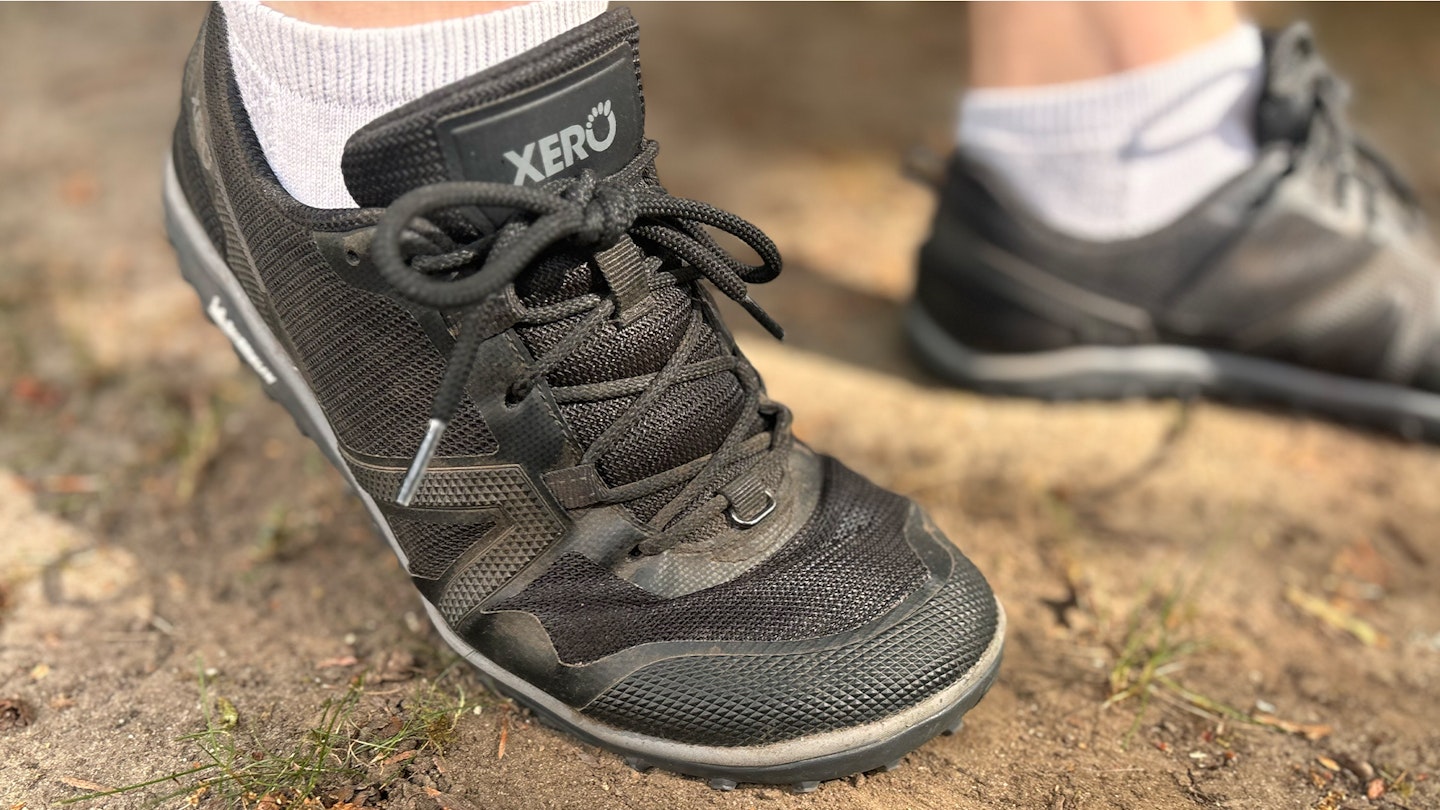 Xero Scrambler Low EV barefoot trail running shoes
