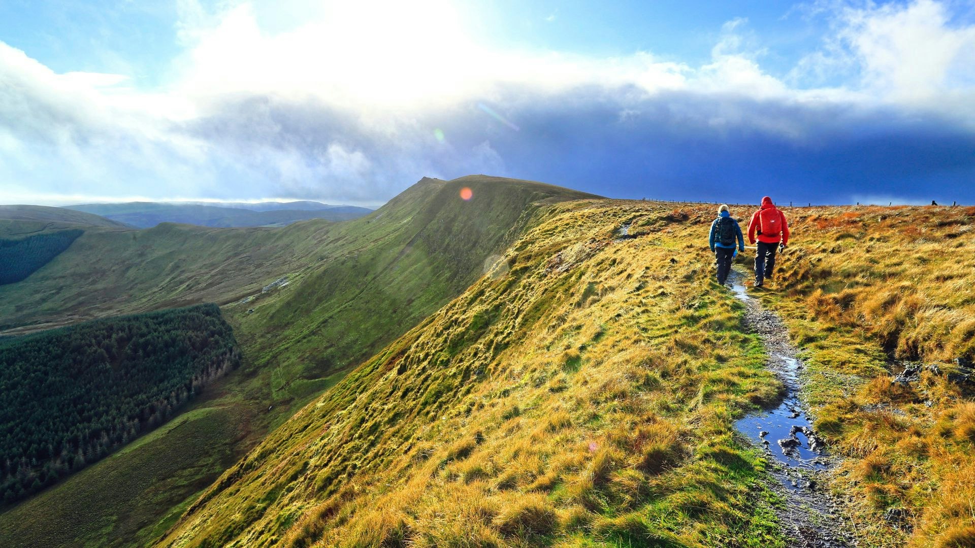 Berwyn mountains Wales