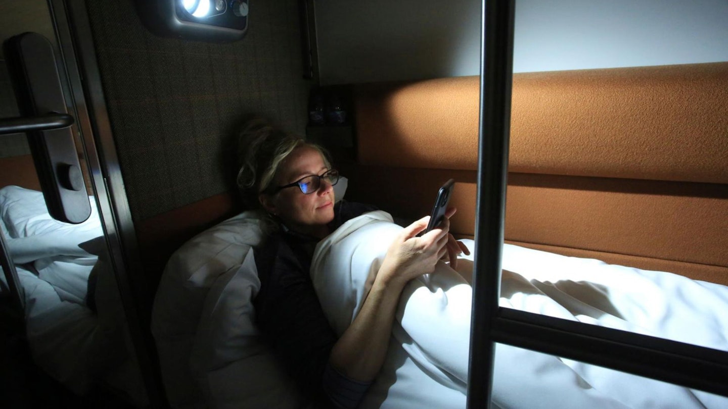 Caledonian Sleeper Train sleeping