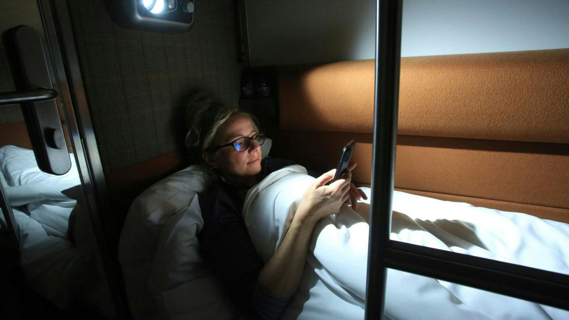 Caledonian Sleeper Train sleeping